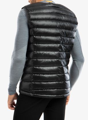 Perjani prsluk Pajak Shadow V-Neck - black