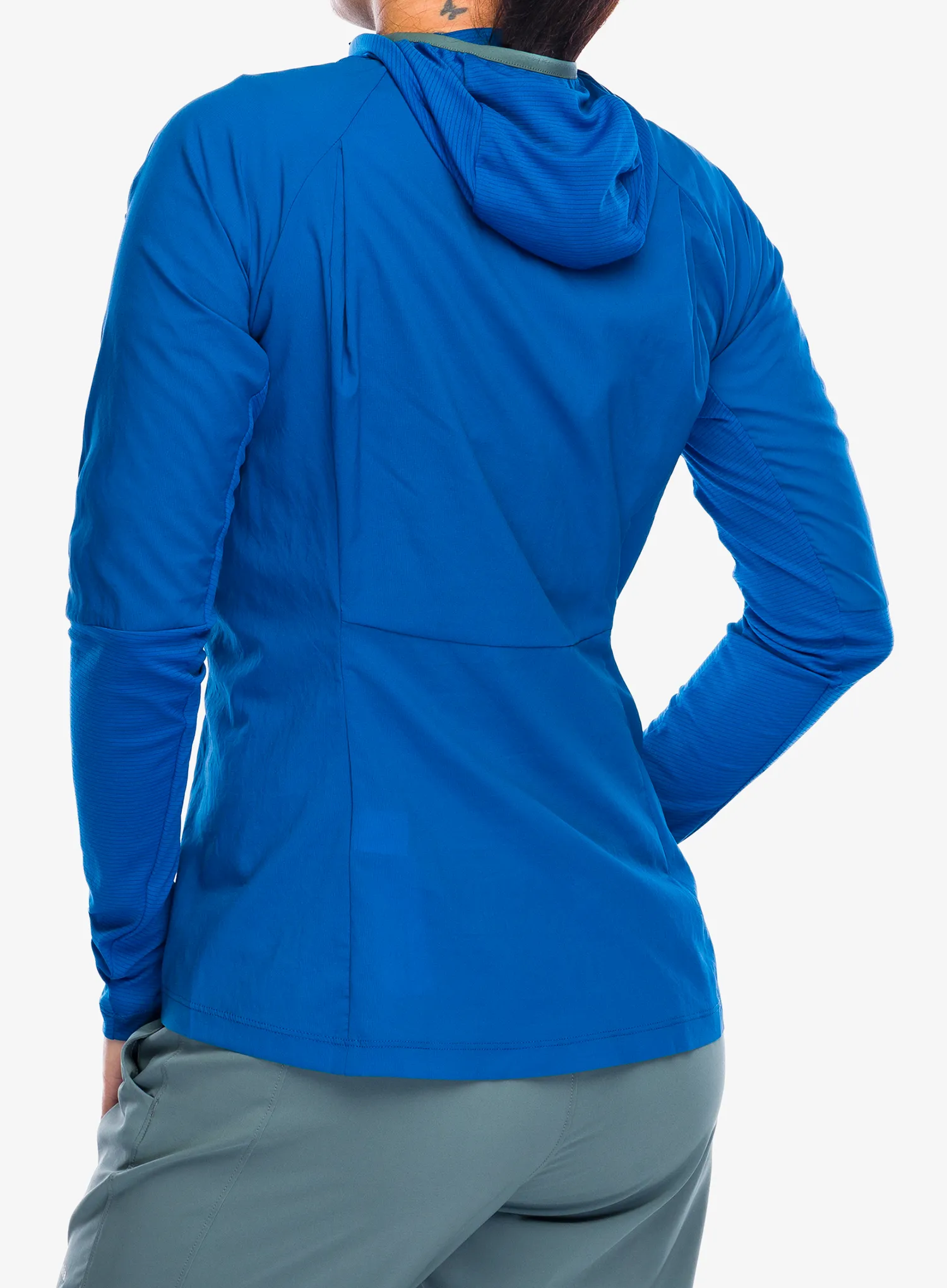 Ženska jakna za trčanje Patagonia Airshed Pro Pullover - endles blue