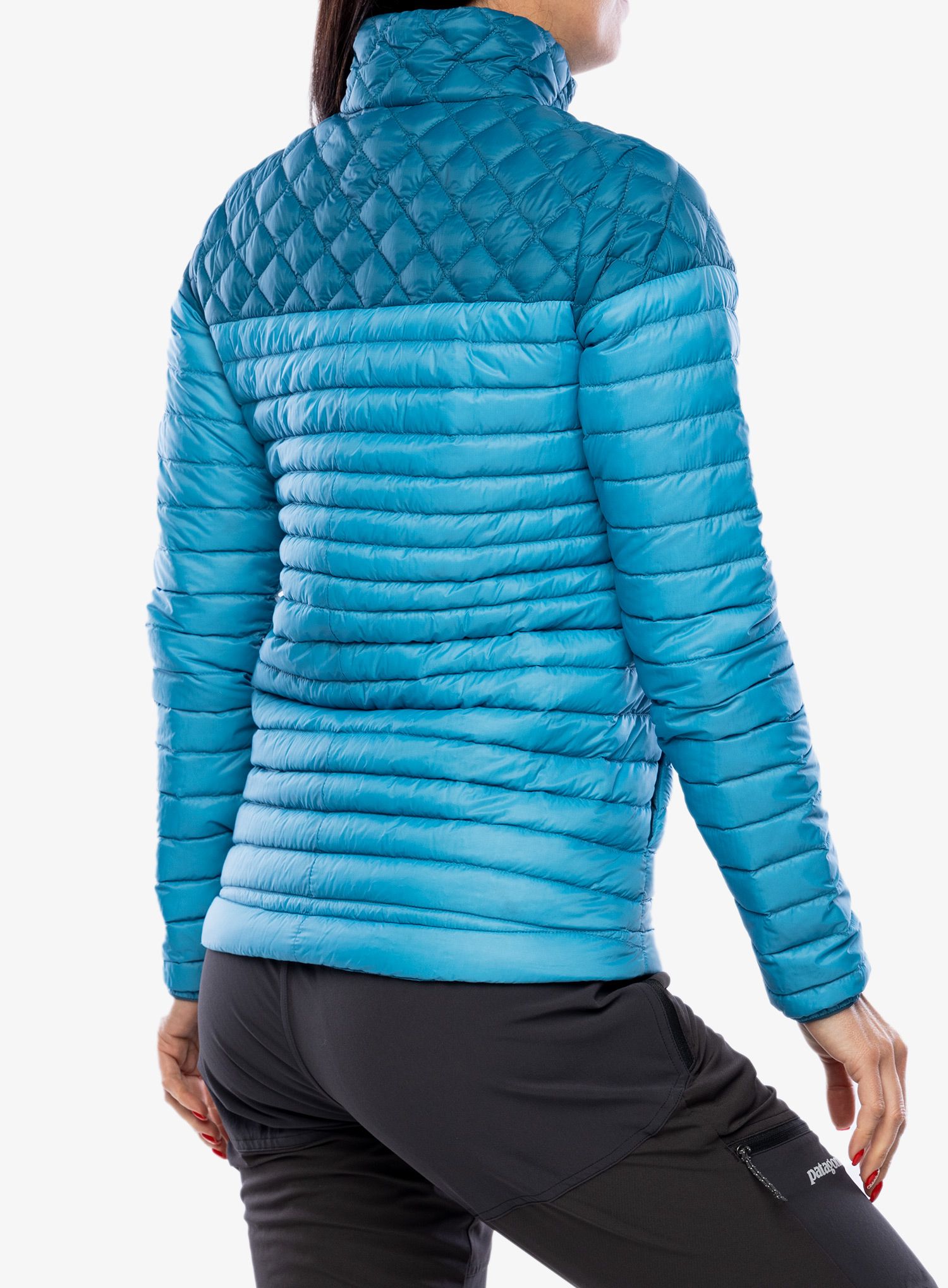 Ženska perjana jakna Patagonia AlpLight Down Jacket - anacapa blue