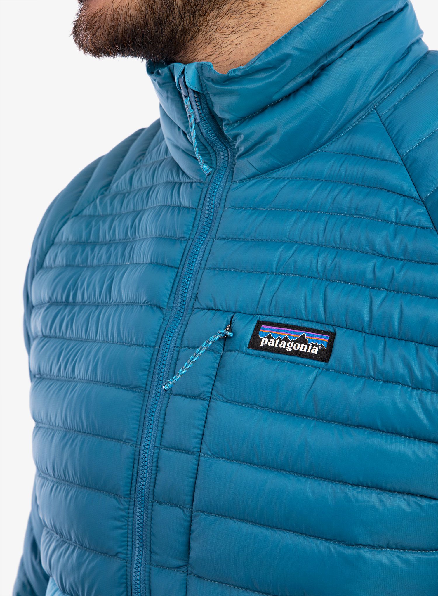 Pernata jakna Patagonia AlpLight Down Pullover - anacapa blue
