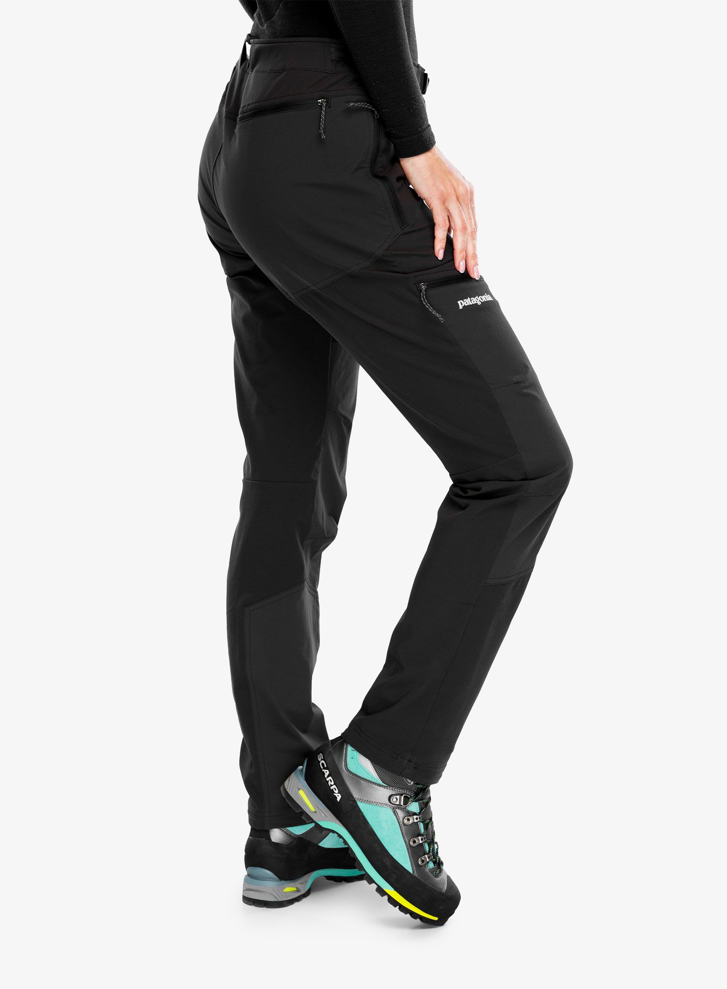 Ženske planinske hlače Patagonia Altvia Alpine Pants - black