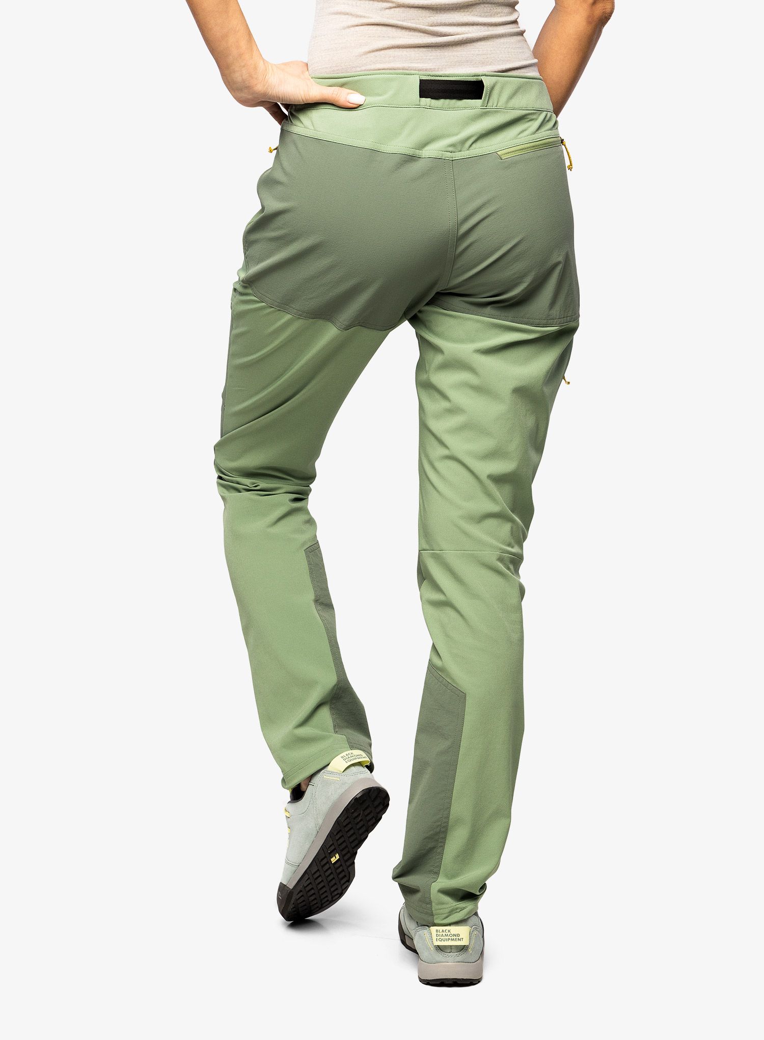 Ženske trekking hlače Patagonia Altvia Alpine Pants - sedge green