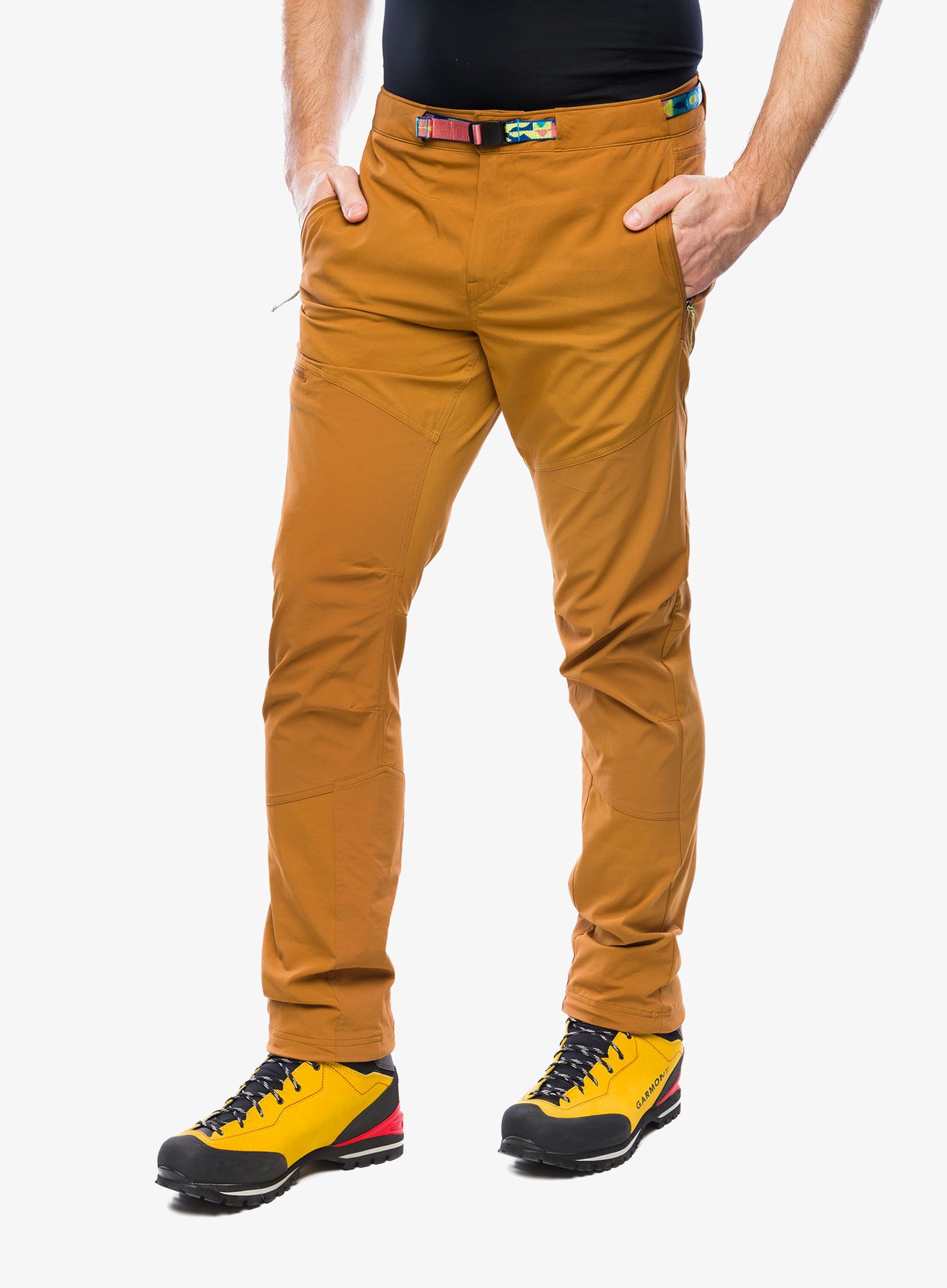 Trekking hlače Patagonia Altvia Alpine Pants - tree ring brown
