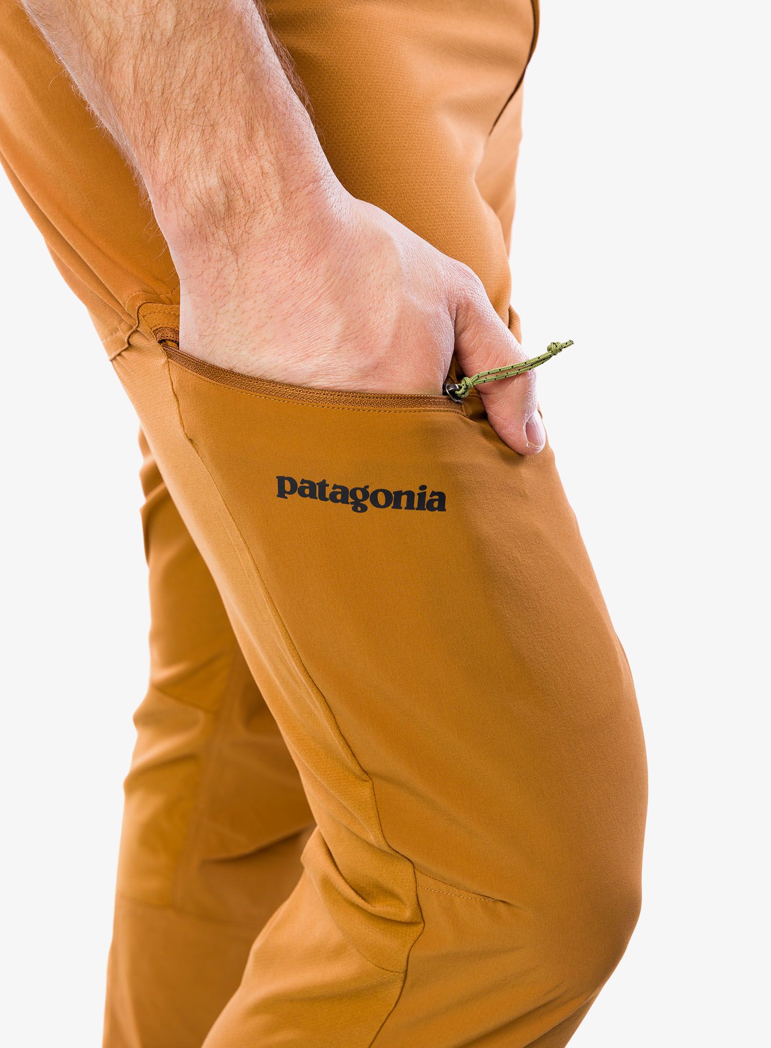 Trekking hlače Patagonia Altvia Alpine Pants - tree ring brown