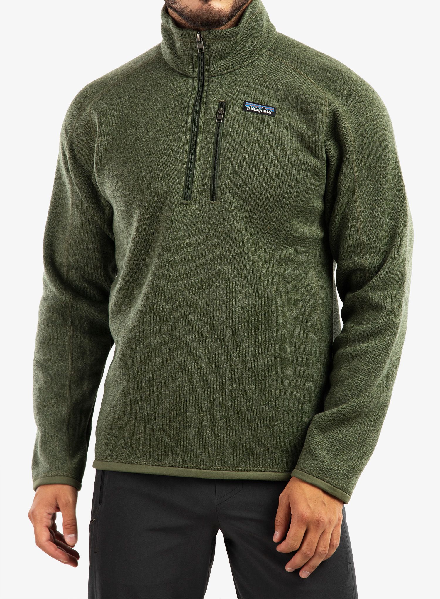 Jakna od flisa Patagonia Better Sweater 1/4 Zip - industrial green