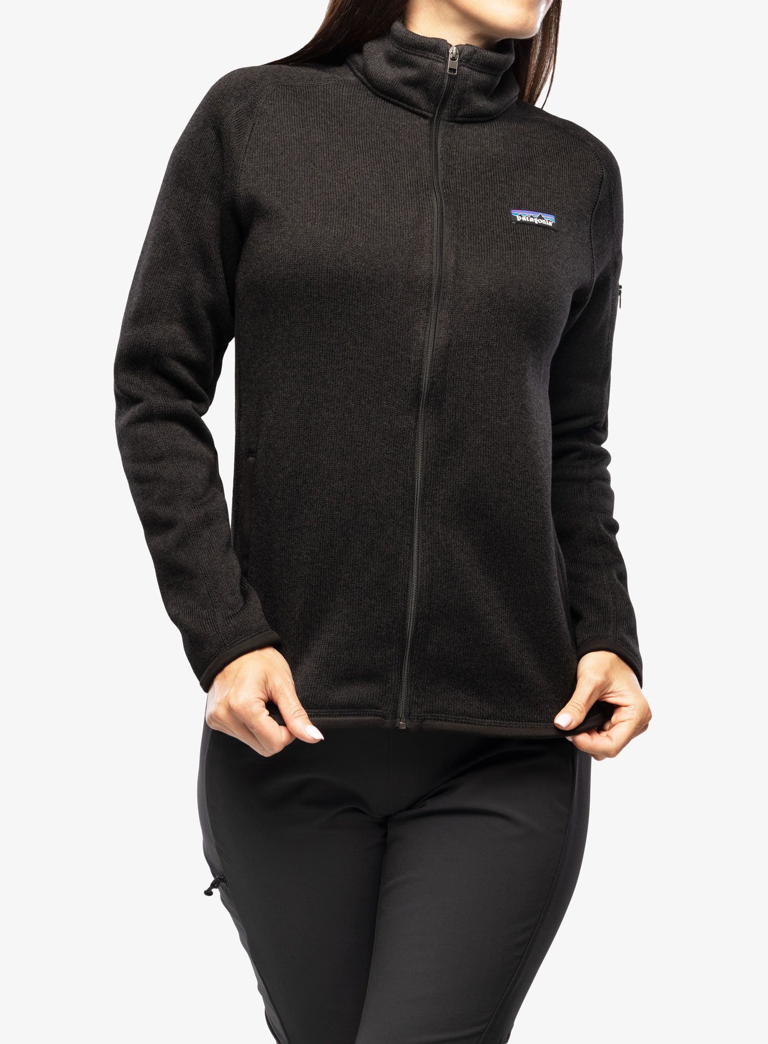 Ženska jakna od flisa Patagonia Better Sweater Jacket - black