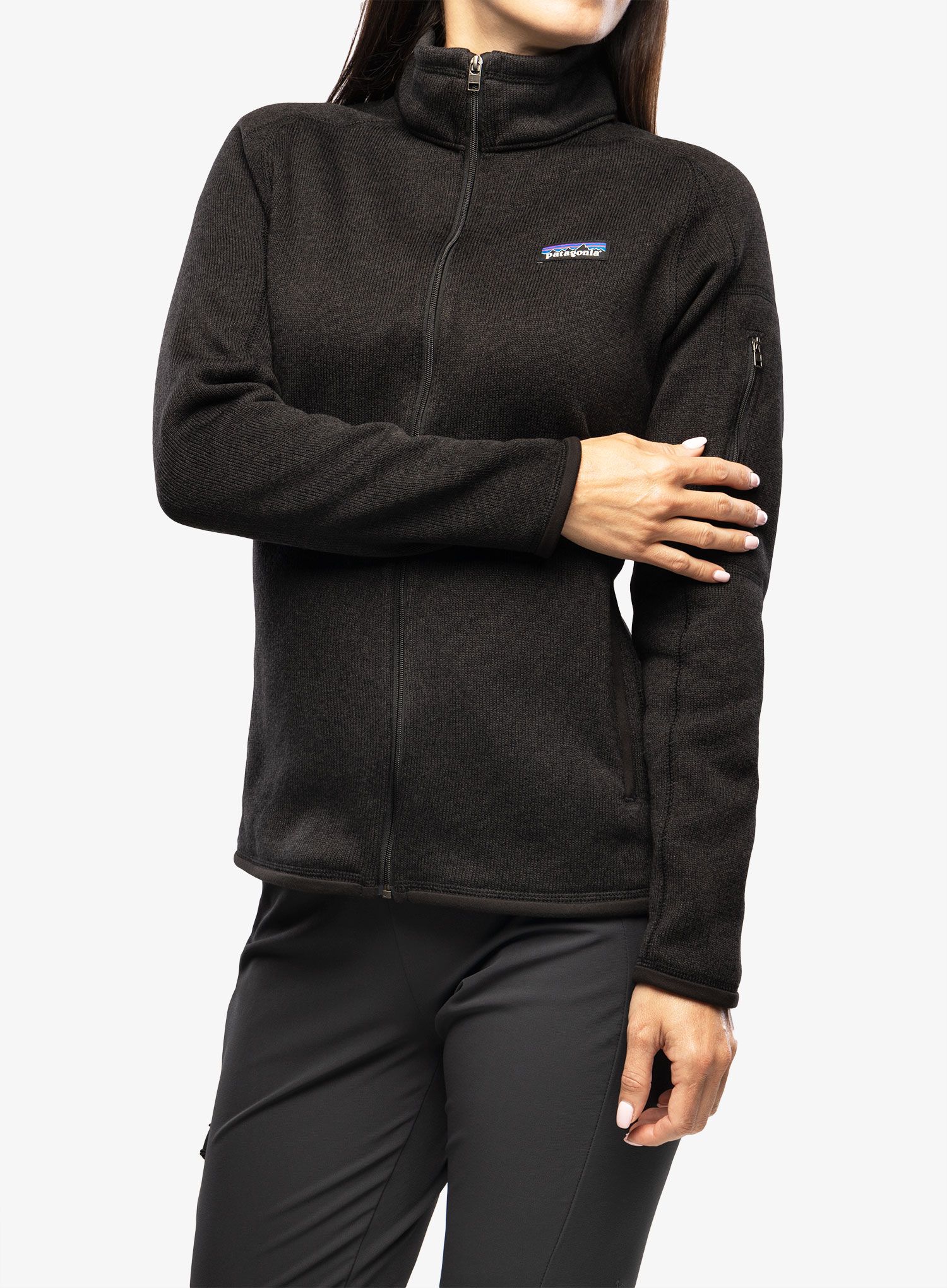 Ženska jakna od flisa Patagonia Better Sweater Jacket - black