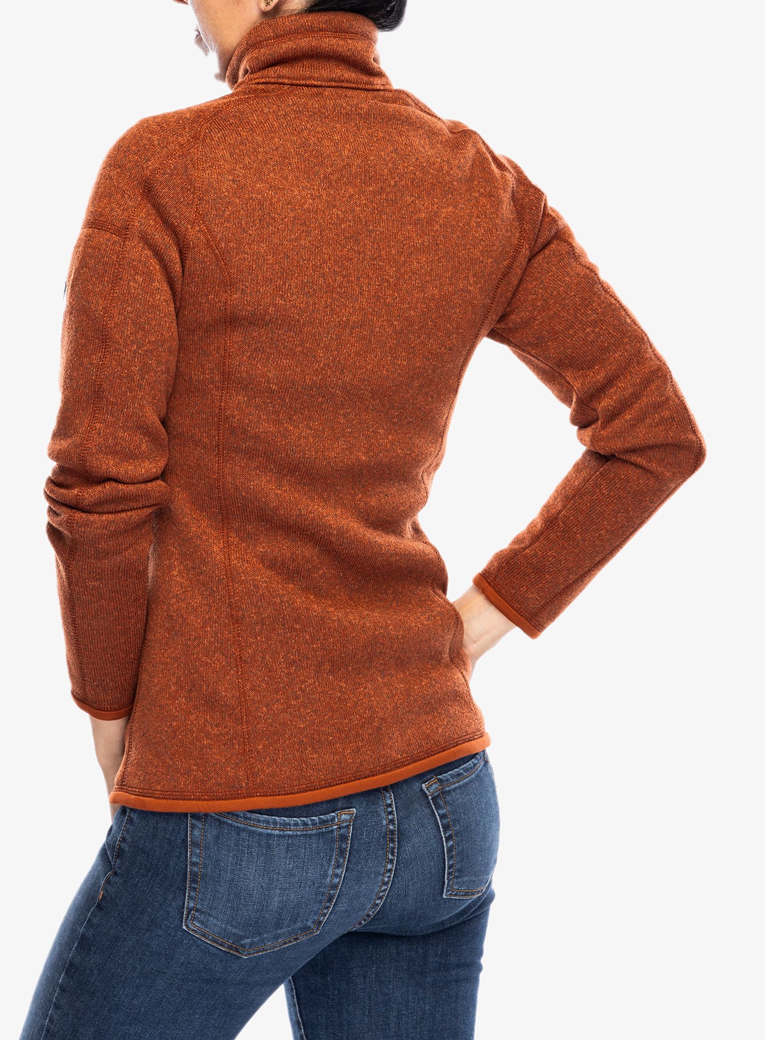 Ženska jakna od flisa Patagonia Better Sweater Jacket - burnished red
