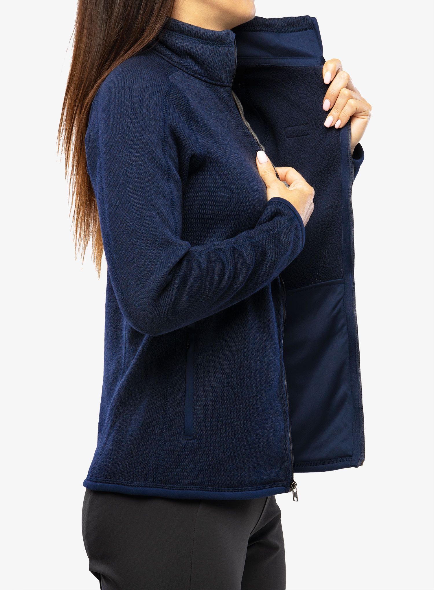 Ženska jakna od flisa Patagonia Better Sweater Jacket - neo navy