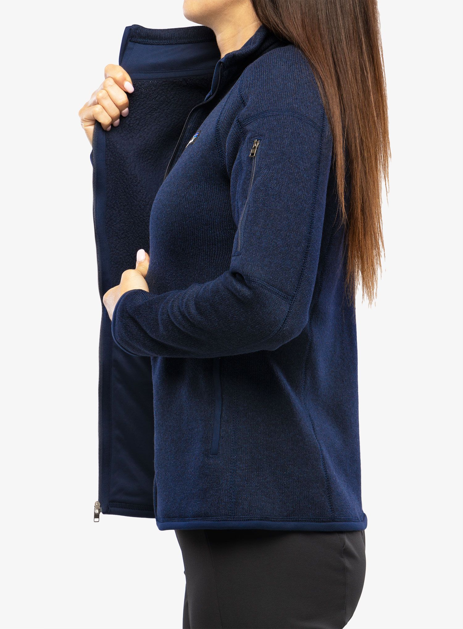 Ženska jakna od flisa Patagonia Better Sweater Jacket - neo navy