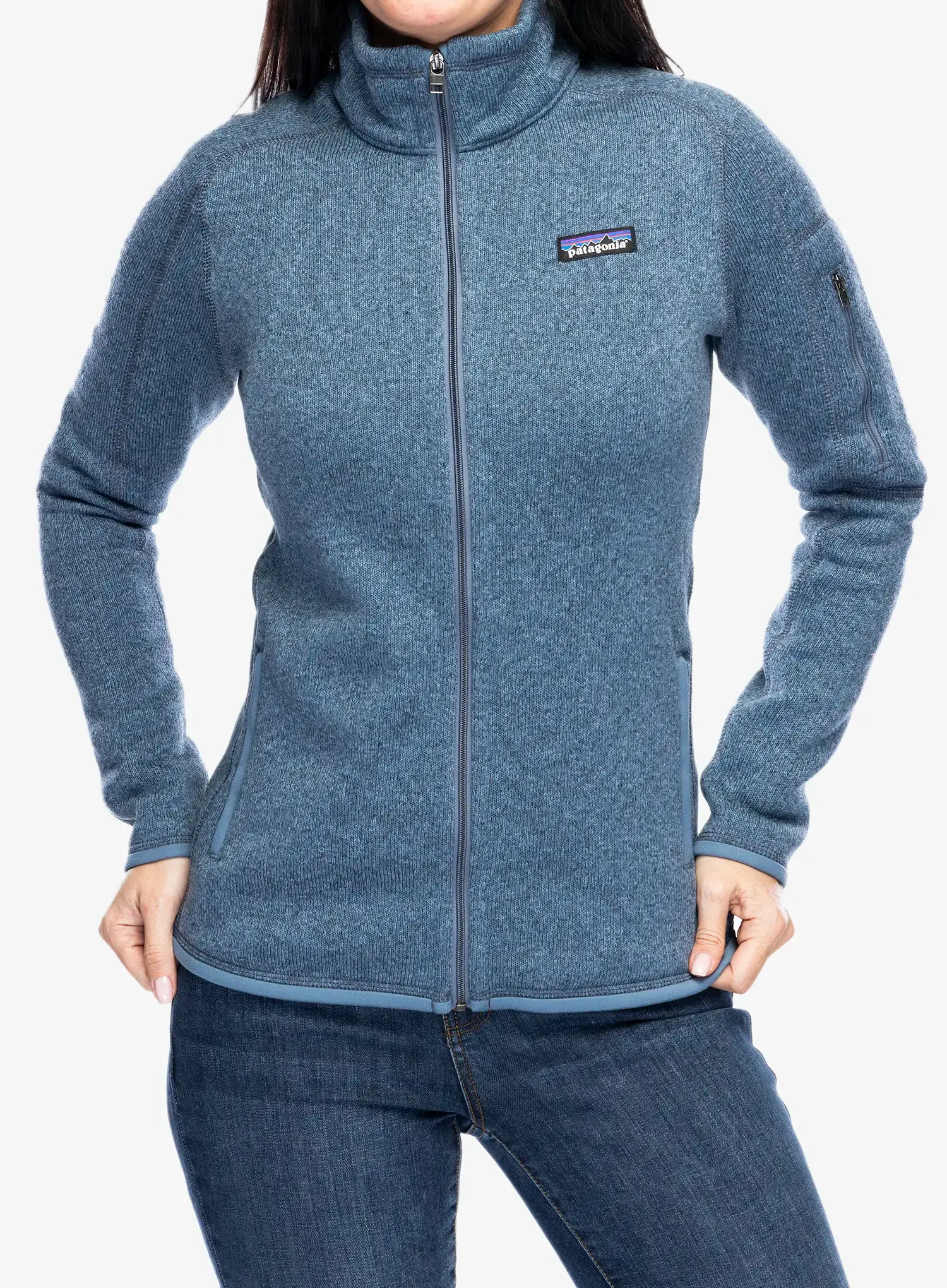 Ženska jakna od flisa Patagonia Better Sweater Jacket - utility blue