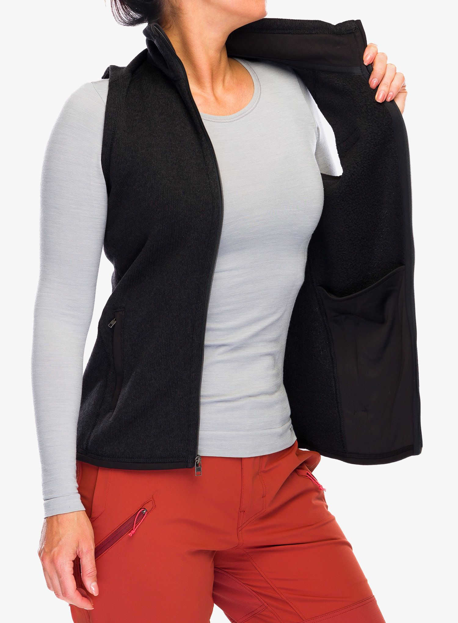 Ženski prsluk Patagonia Better Sweater Vest - black