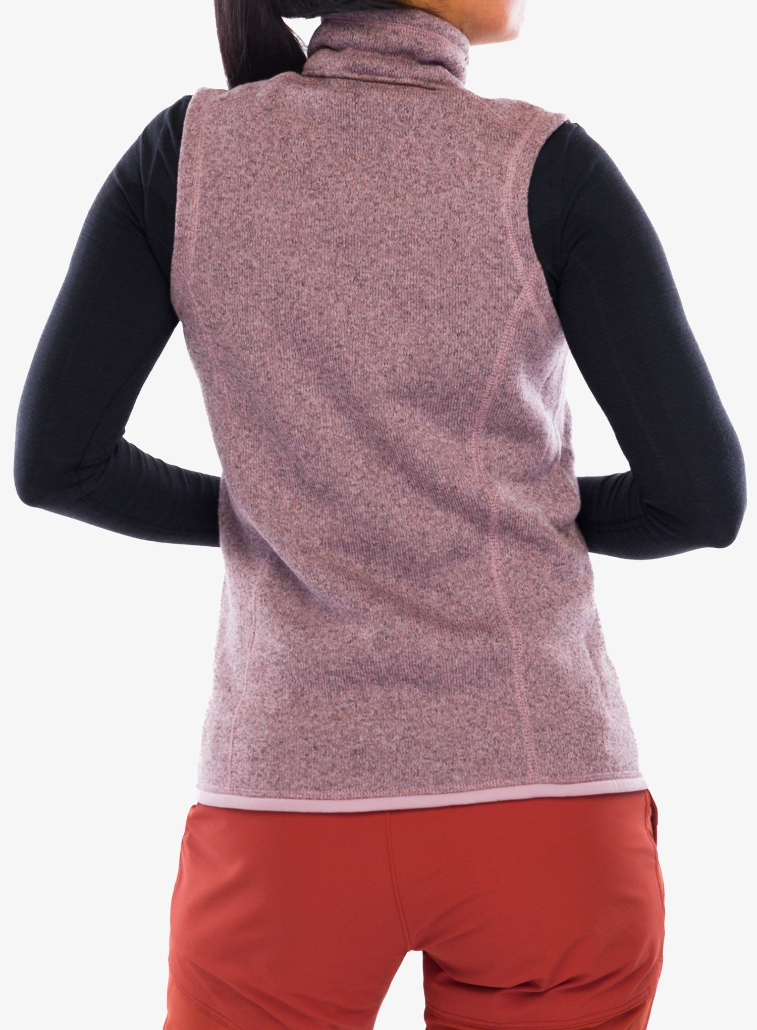 Ženski prsluk Patagonia Better Sweater Vest - stormy mauve