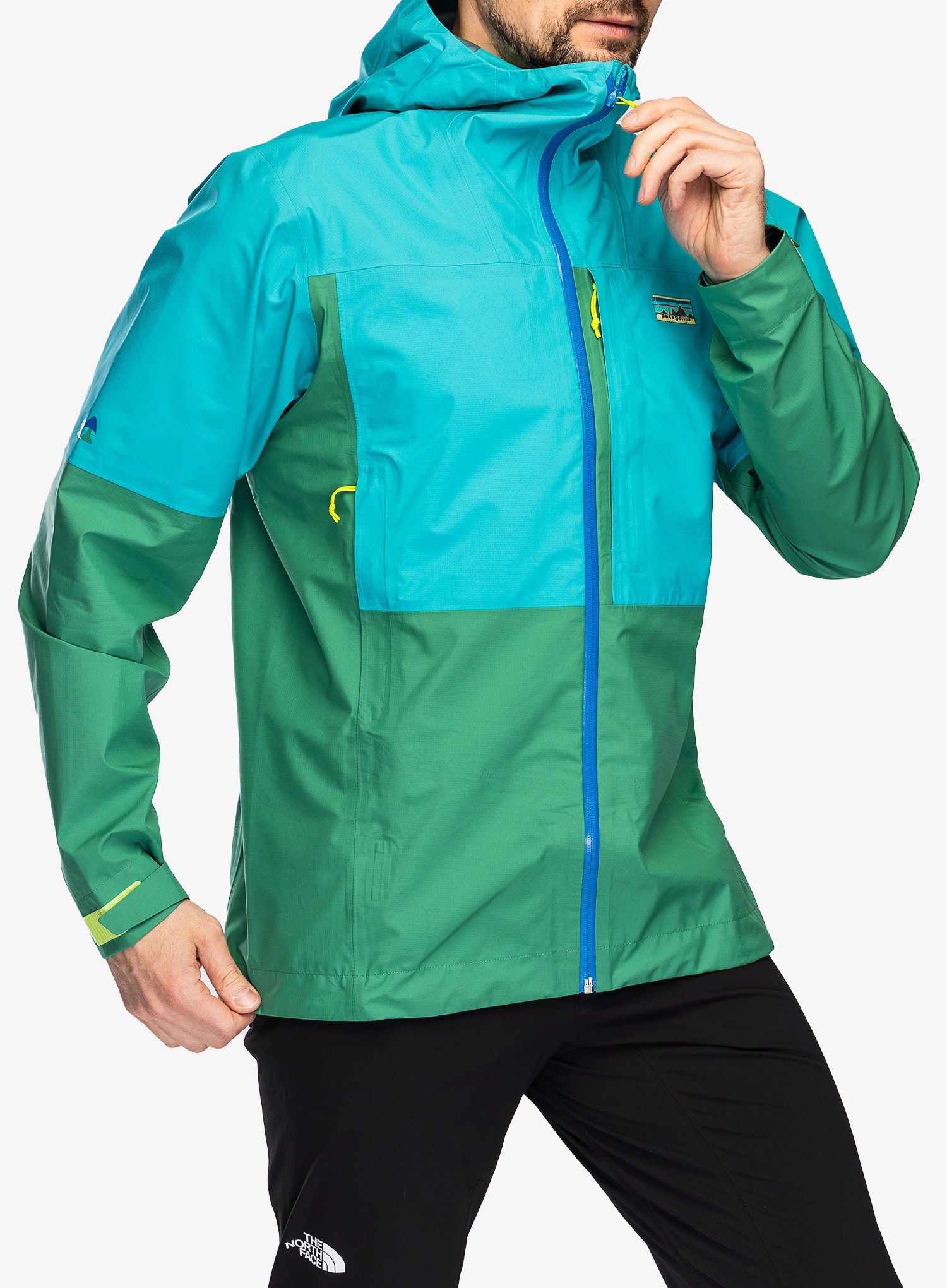 Kišna jakna Patagonia Boulder Fork Rain Jacket - gather green