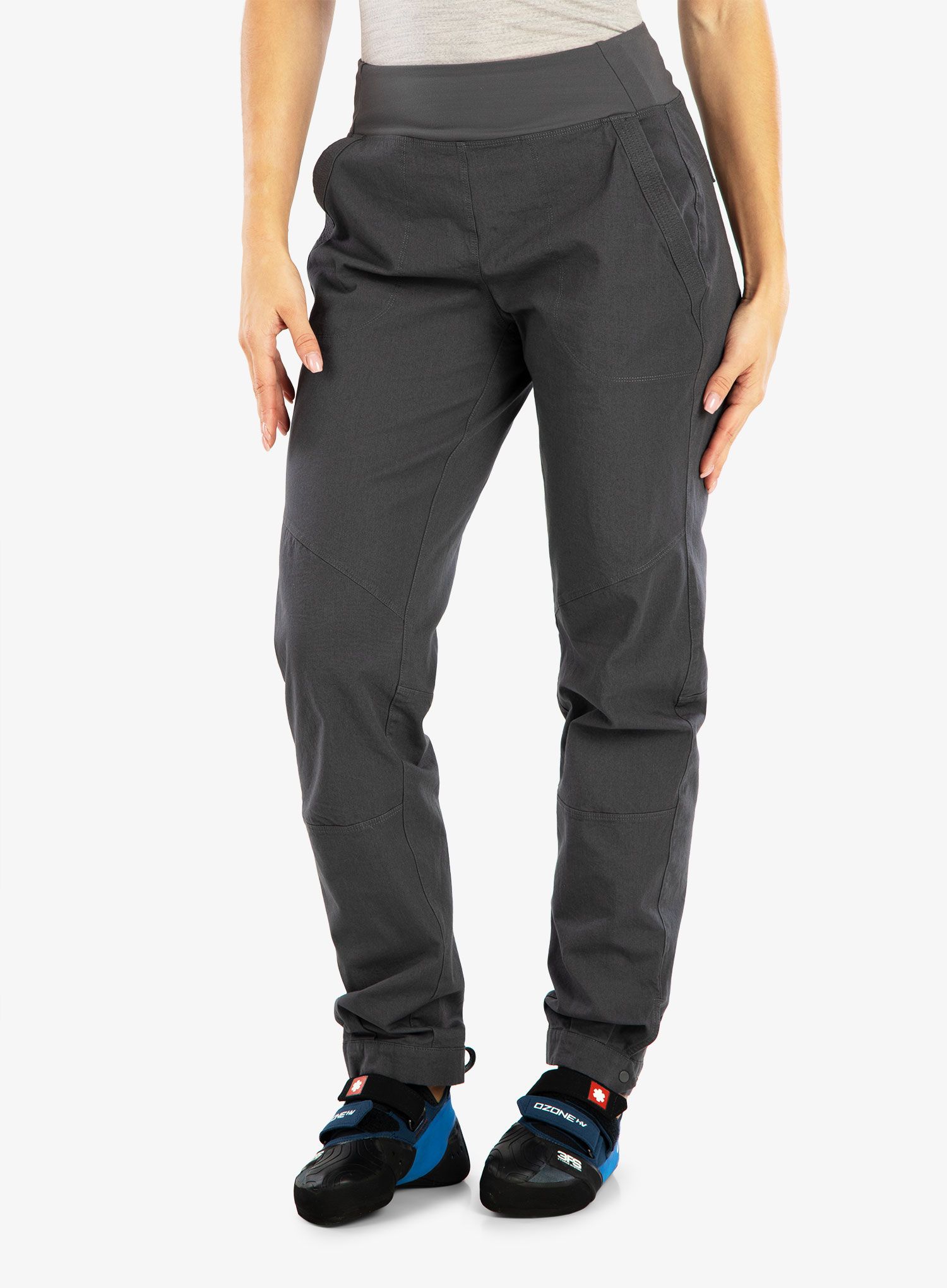 Ženske penjačke hlače Patagonia Caliza Rock Pants - forge grey