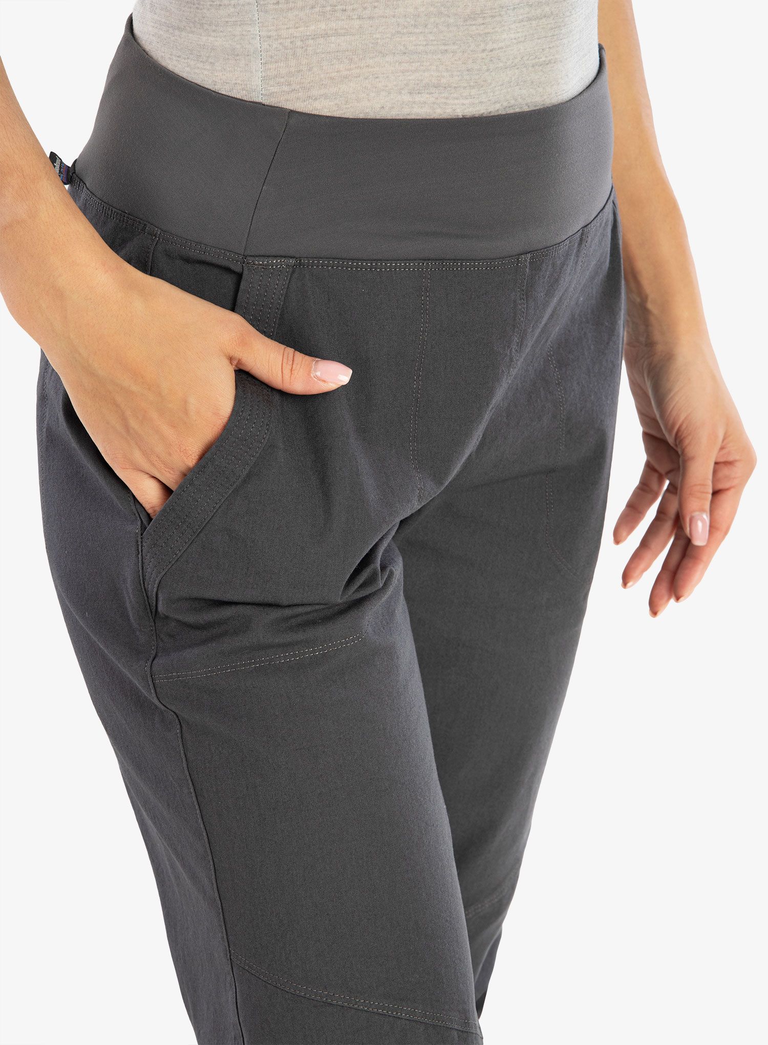 Ženske penjačke hlače Patagonia Caliza Rock Pants - forge grey