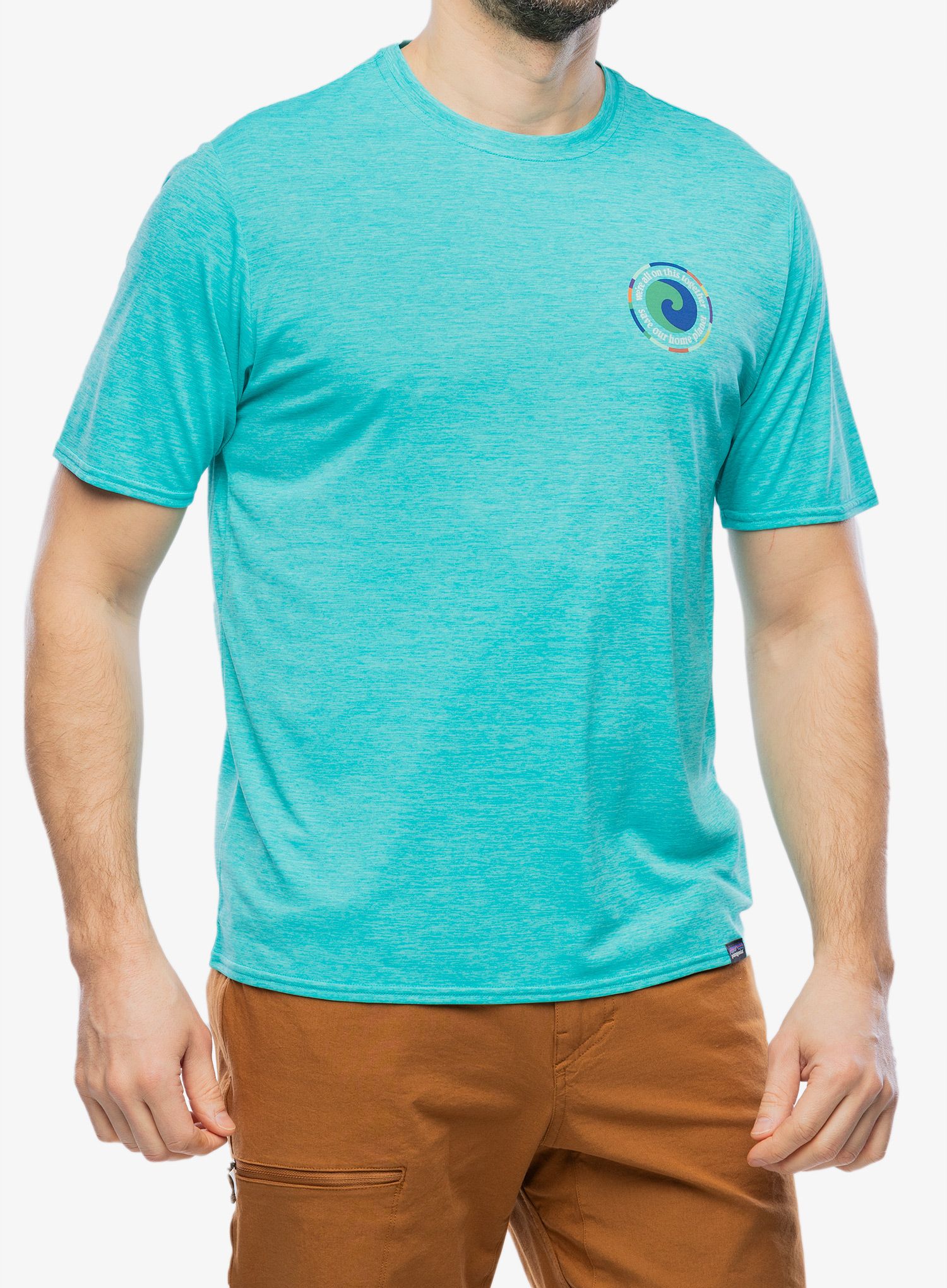 Brzosušeća majica Patagonia Cap Cool Daily Graphic Shirt - unity fitz/blue