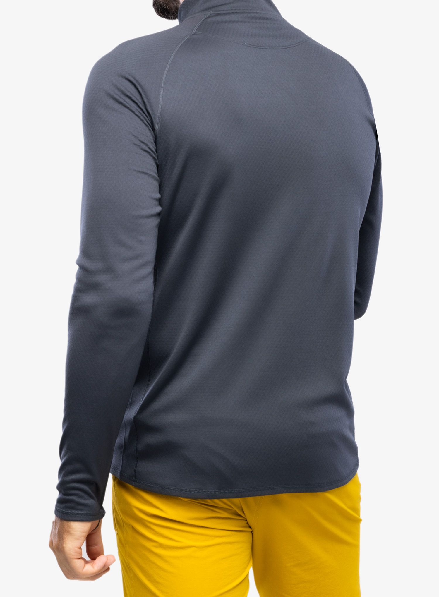 Termoaktivna dukserica Patagonia Capilene MW Zip-Neck - smolder blue