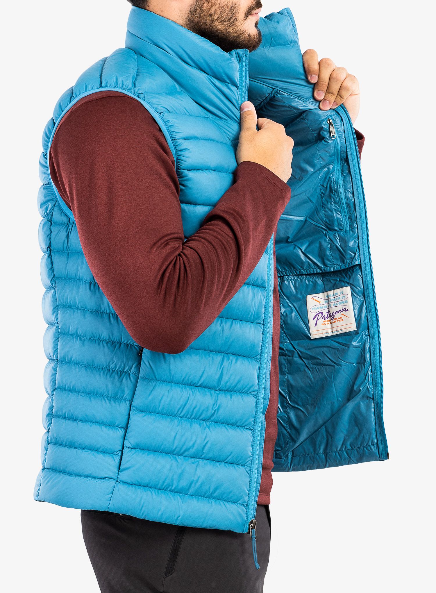 Prsluk Patagonia Down Sweater Vest - anacapa blue