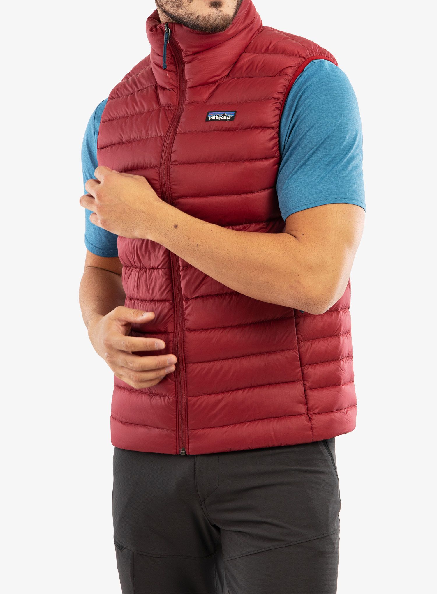 Prsluk Patagonia Down Sweater Vest - wax red