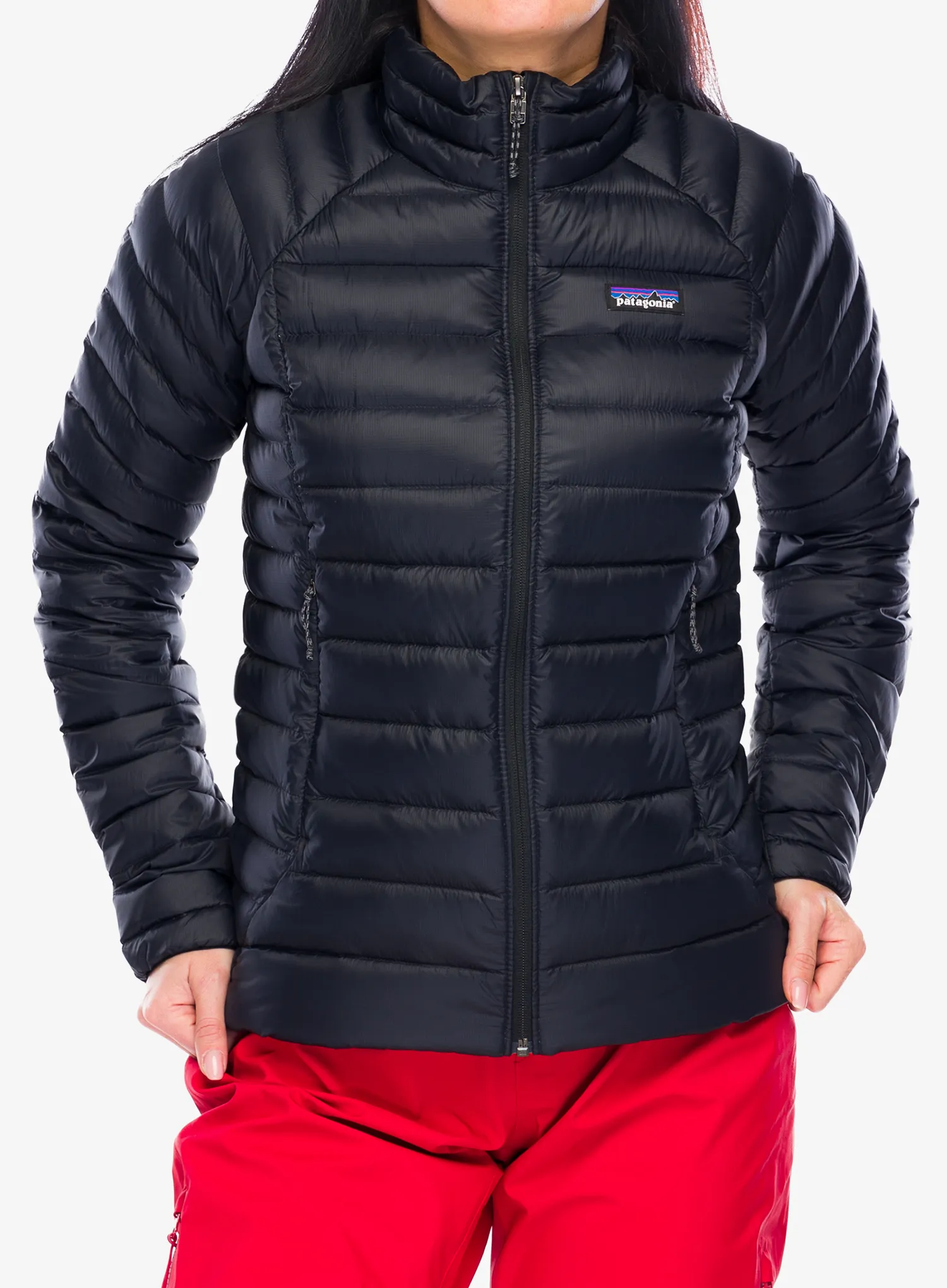 Ženska perjana jakna Patagonia Down Sweater - black