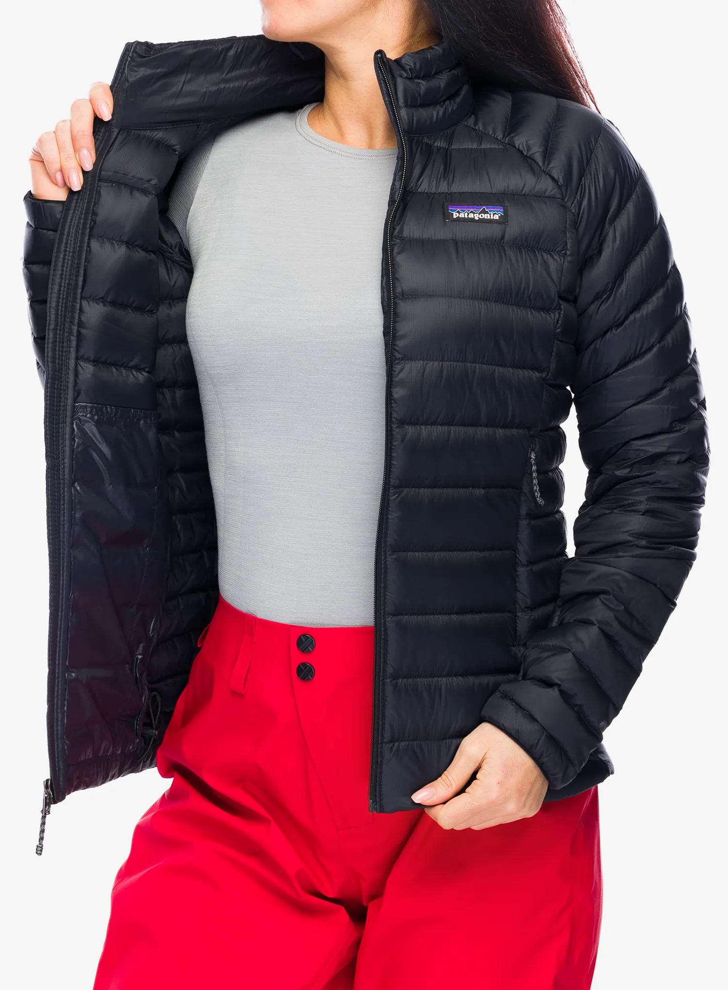 Ženska perjana jakna Patagonia Down Sweater - black
