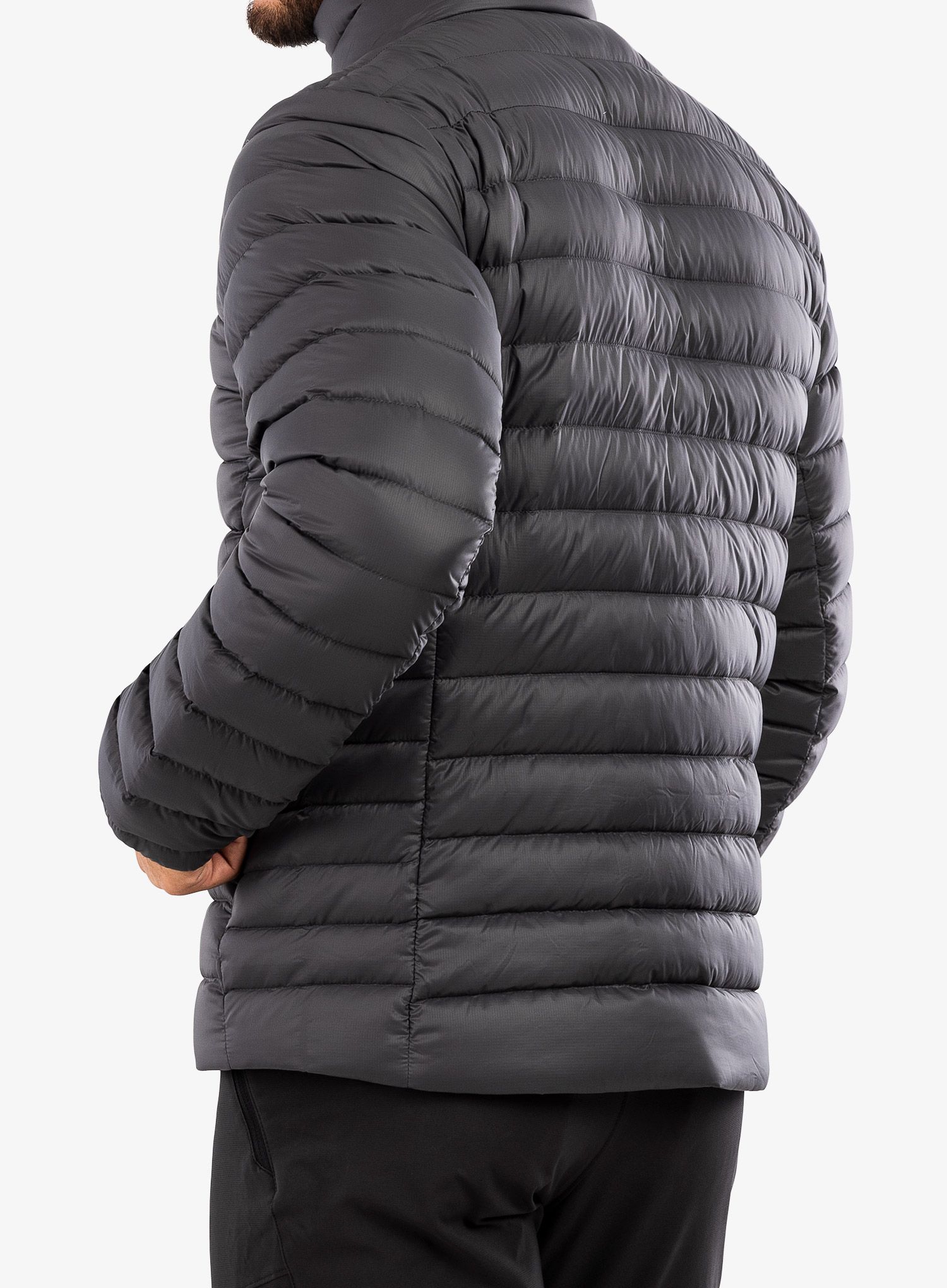 Pernata jakna Patagonia Down Sweater - forge grey