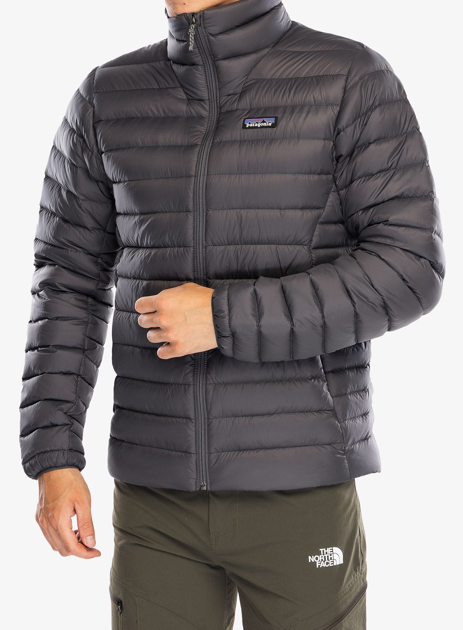 Pernata jakna Patagonia Down Sweater - forge grey/forge grey