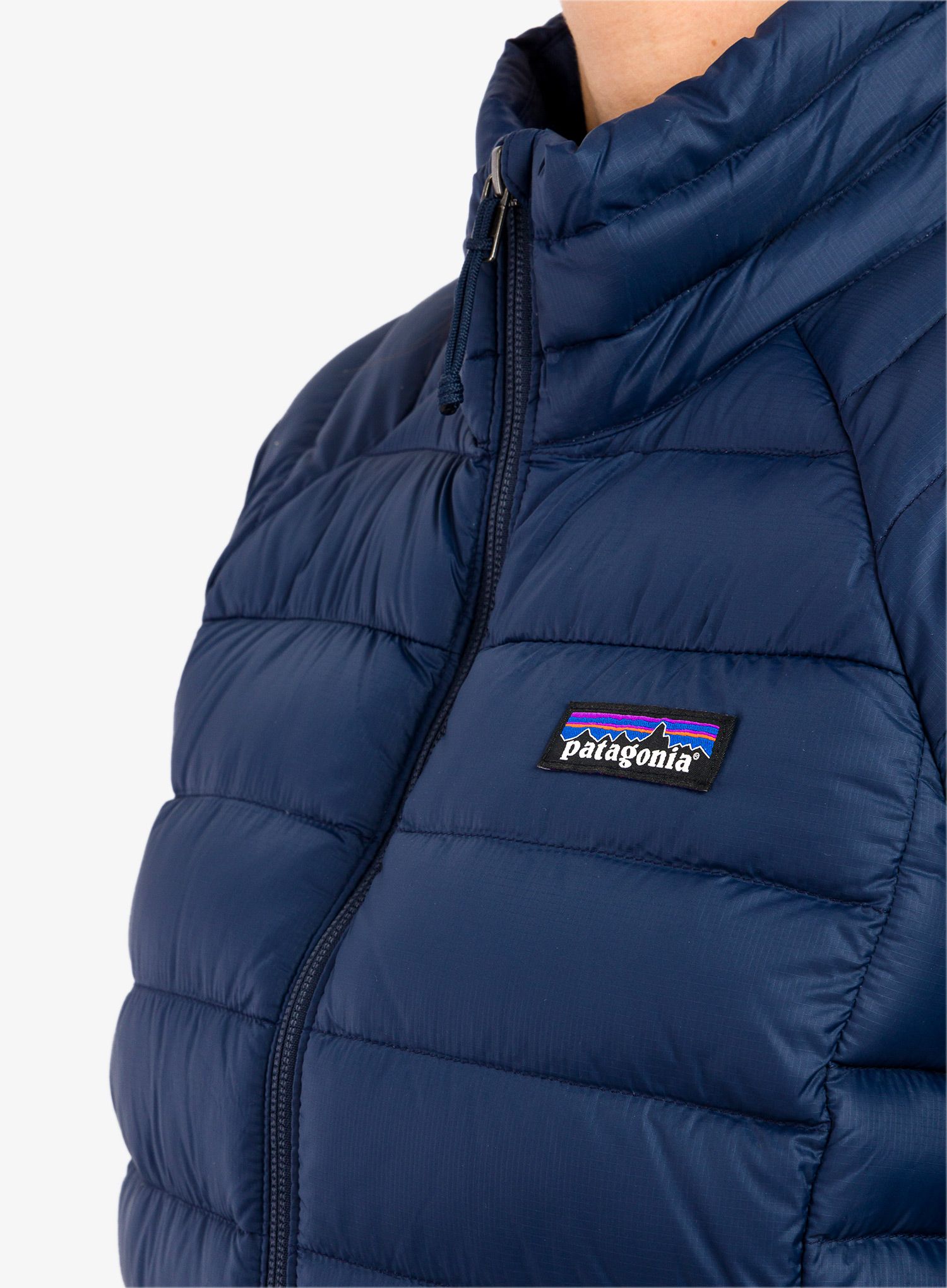 Ženska perjana jakna Patagonia Down Sweater - new navy
