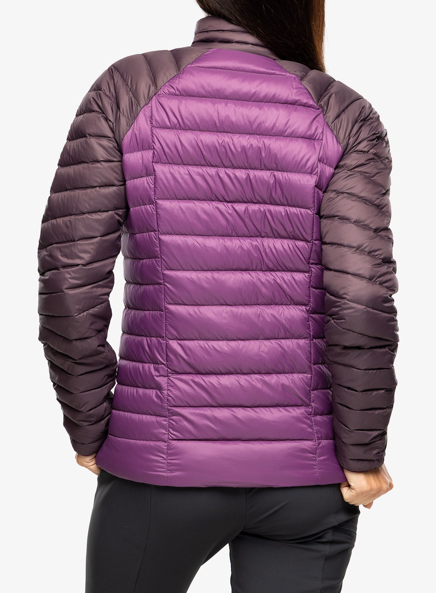 Ženska perjana jakna Patagonia Down Sweater - night plum