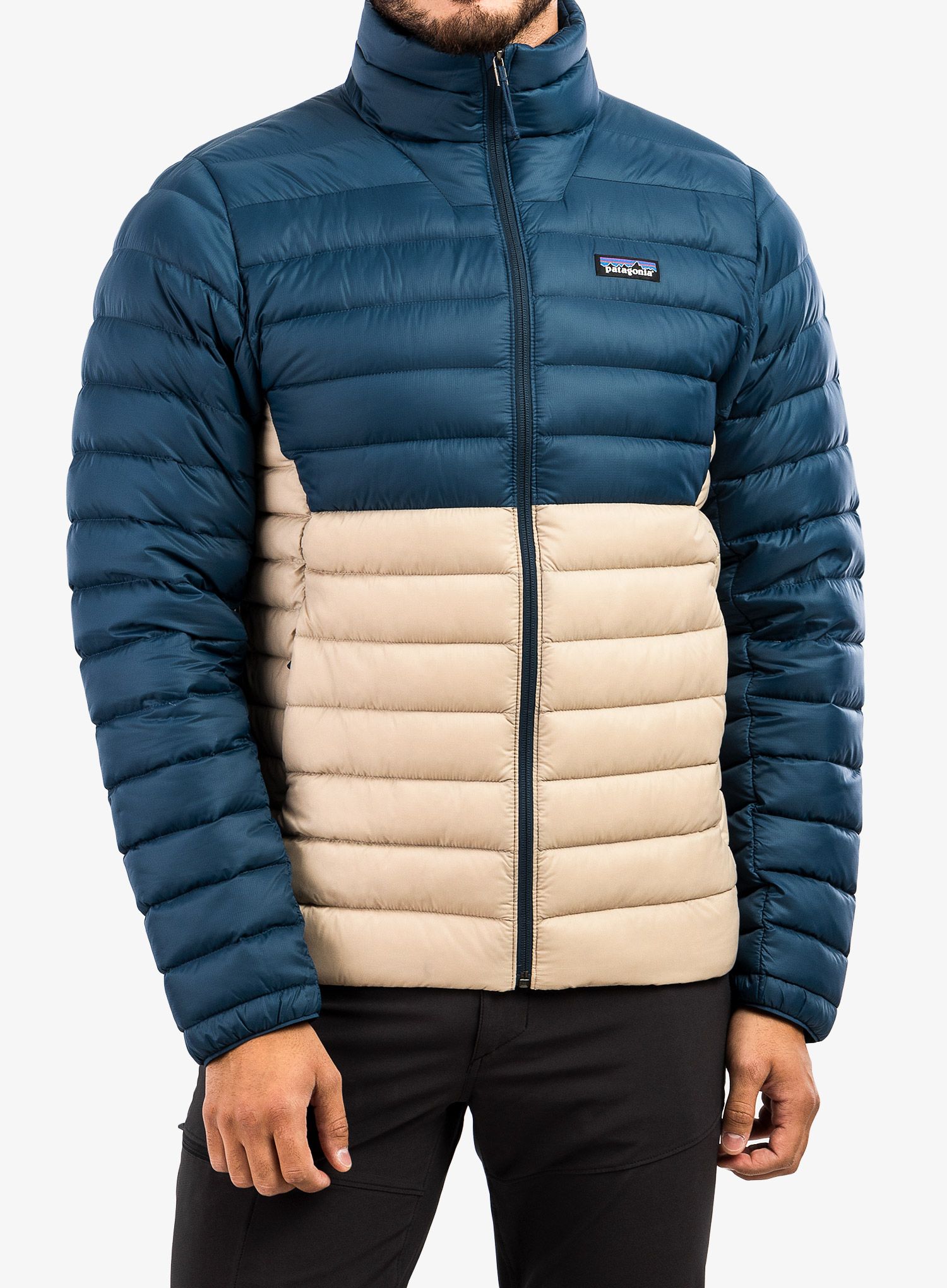 Pernata jakna Patagonia Down Sweater - oar tan