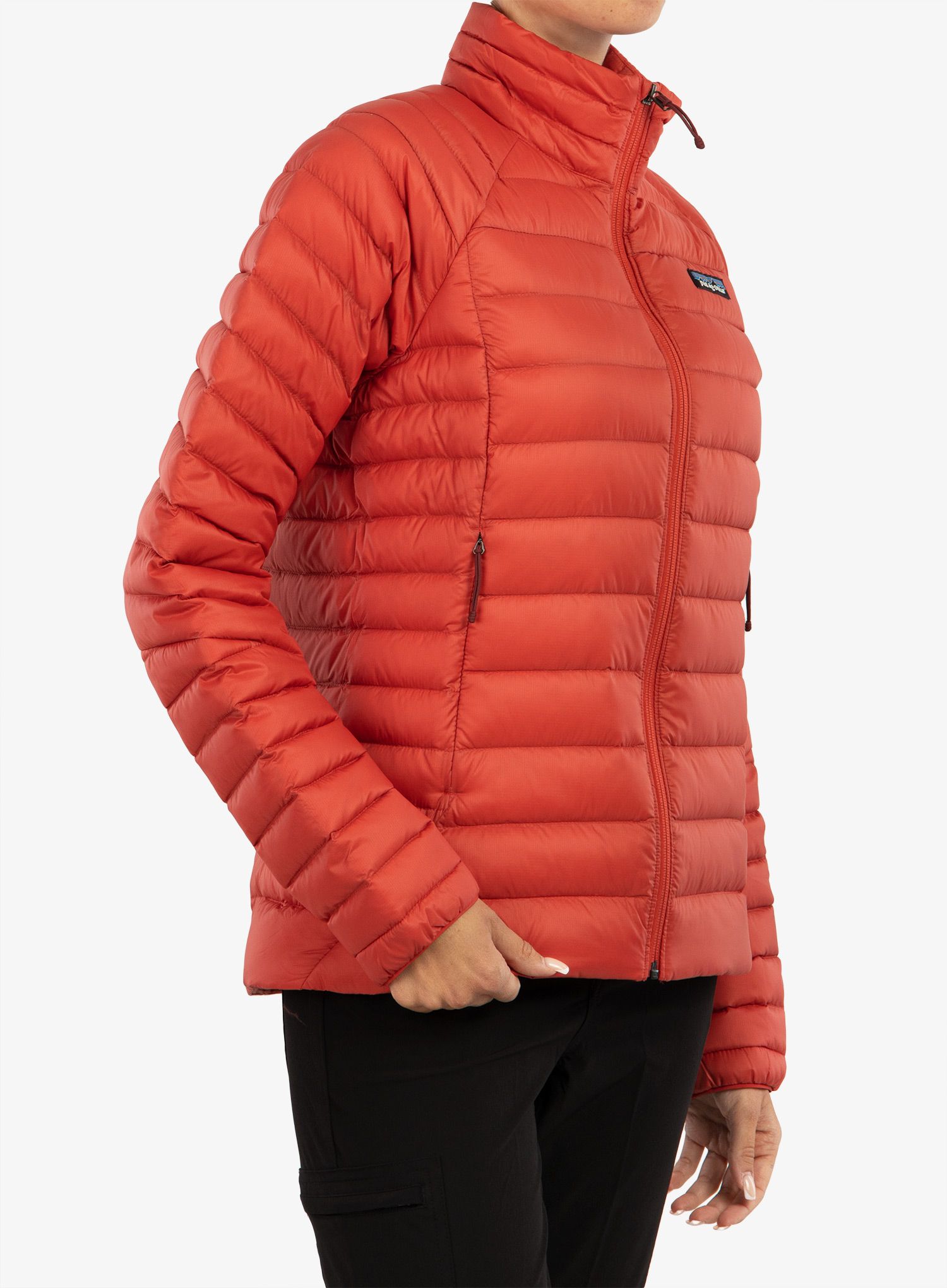 Ženska perjana jakna Patagonia Down Sweater - sumac red