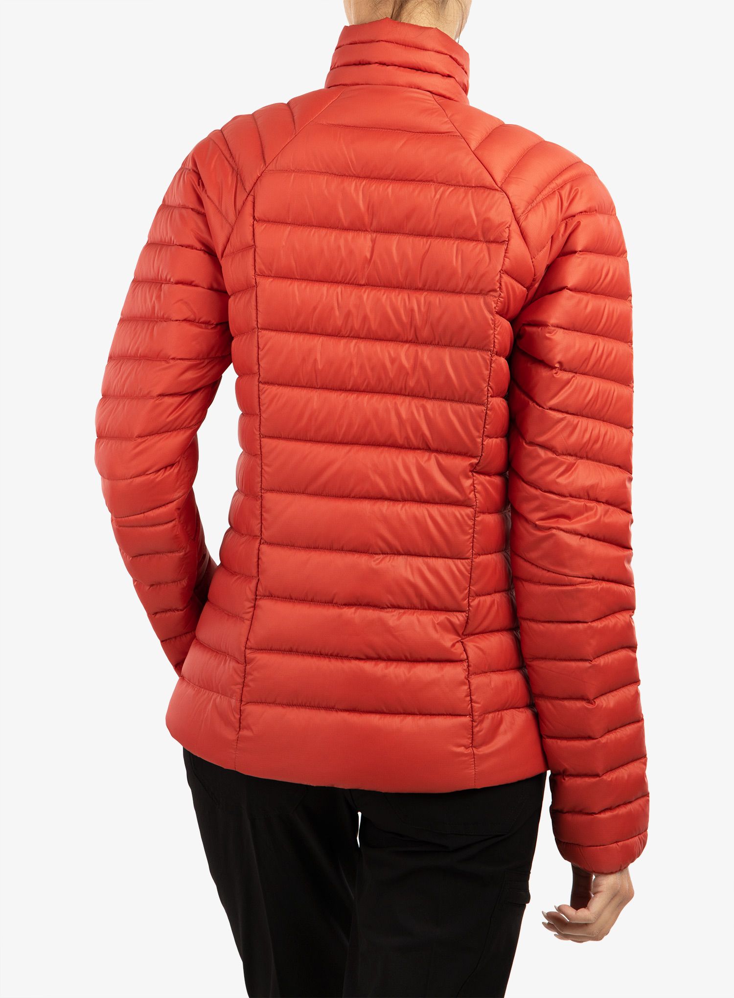 Ženska perjana jakna Patagonia Down Sweater - sumac red