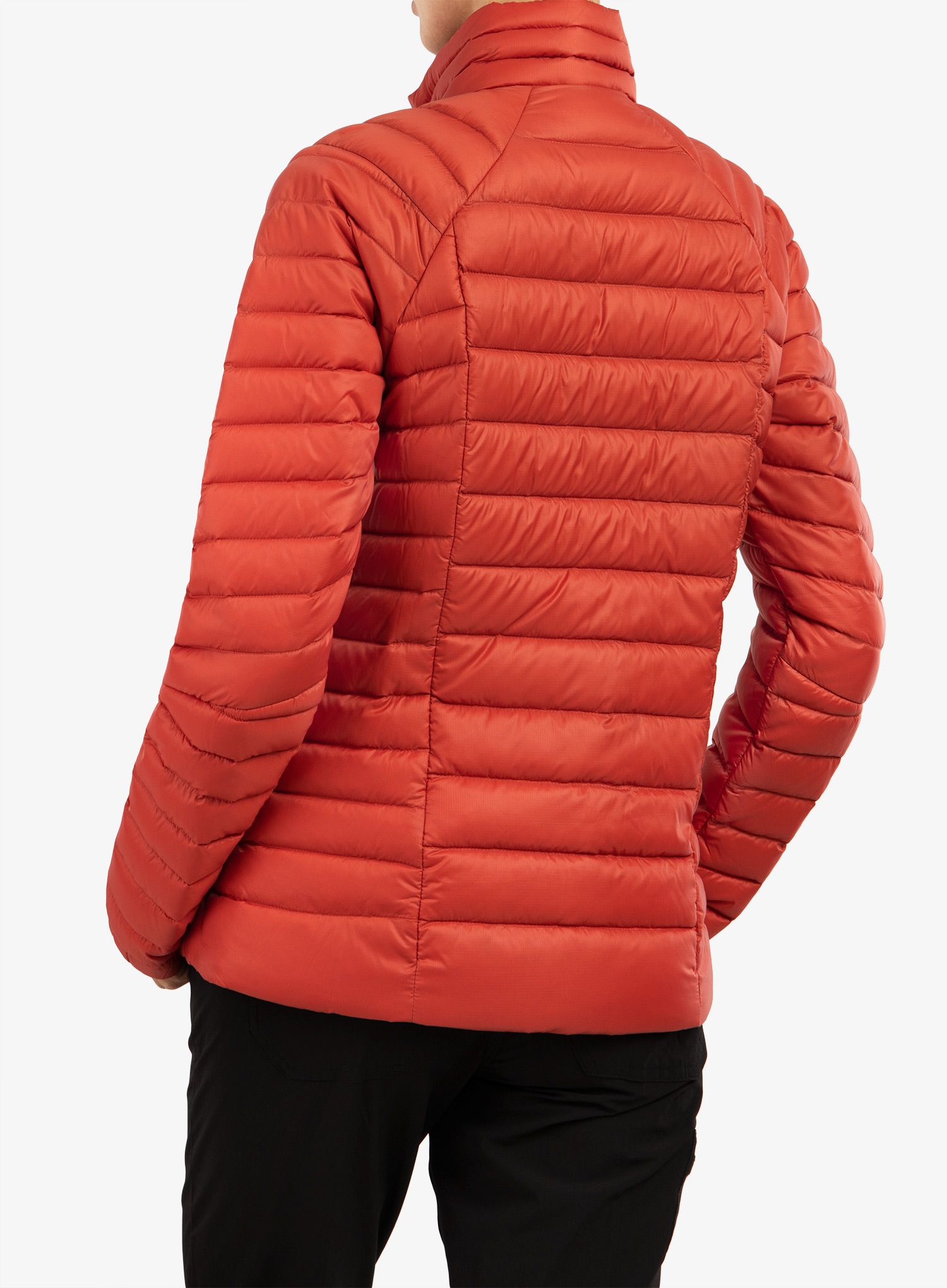 Ženska perjana jakna Patagonia Down Sweater - sumac red