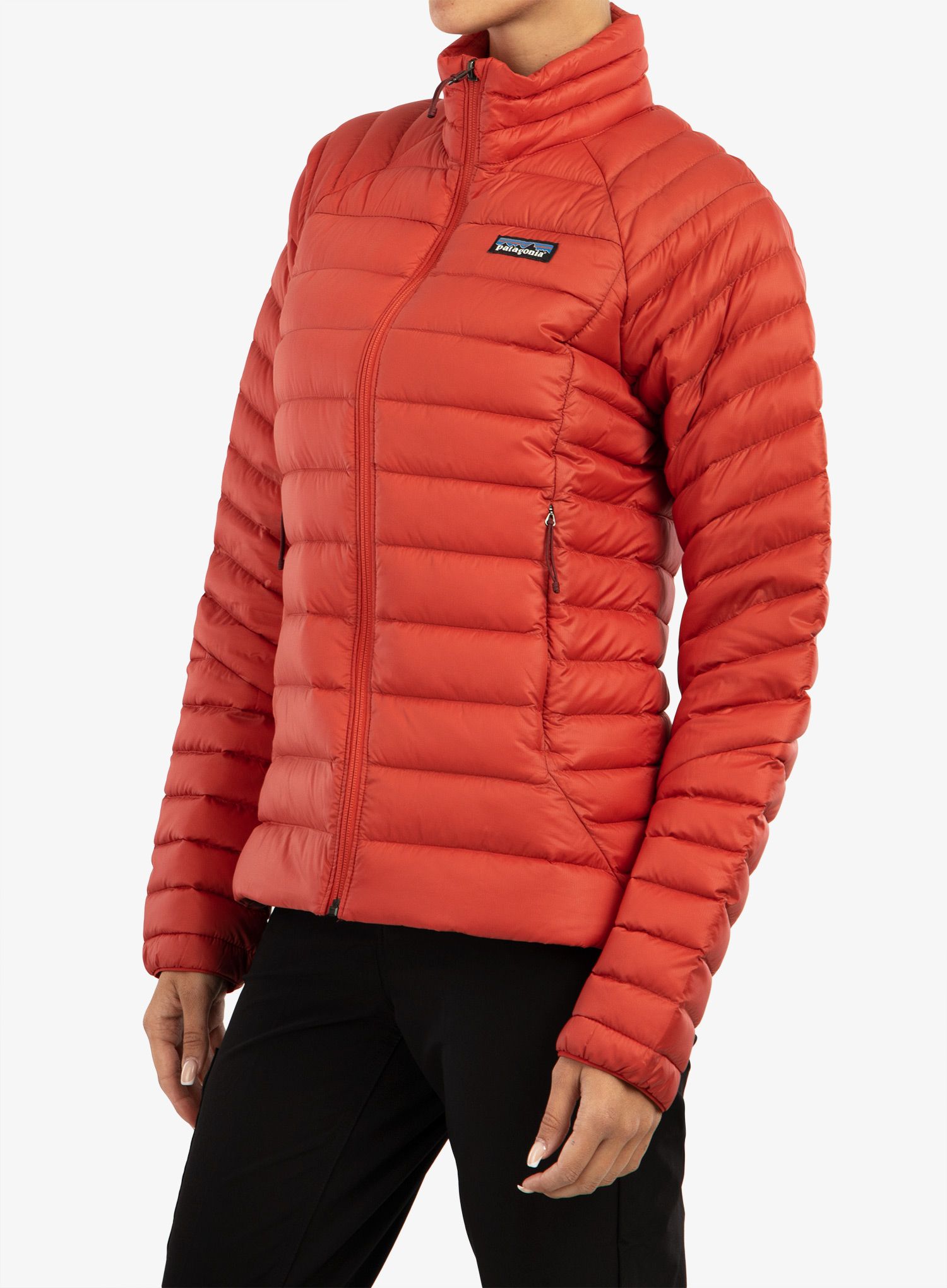 Ženska perjana jakna Patagonia Down Sweater - sumac red