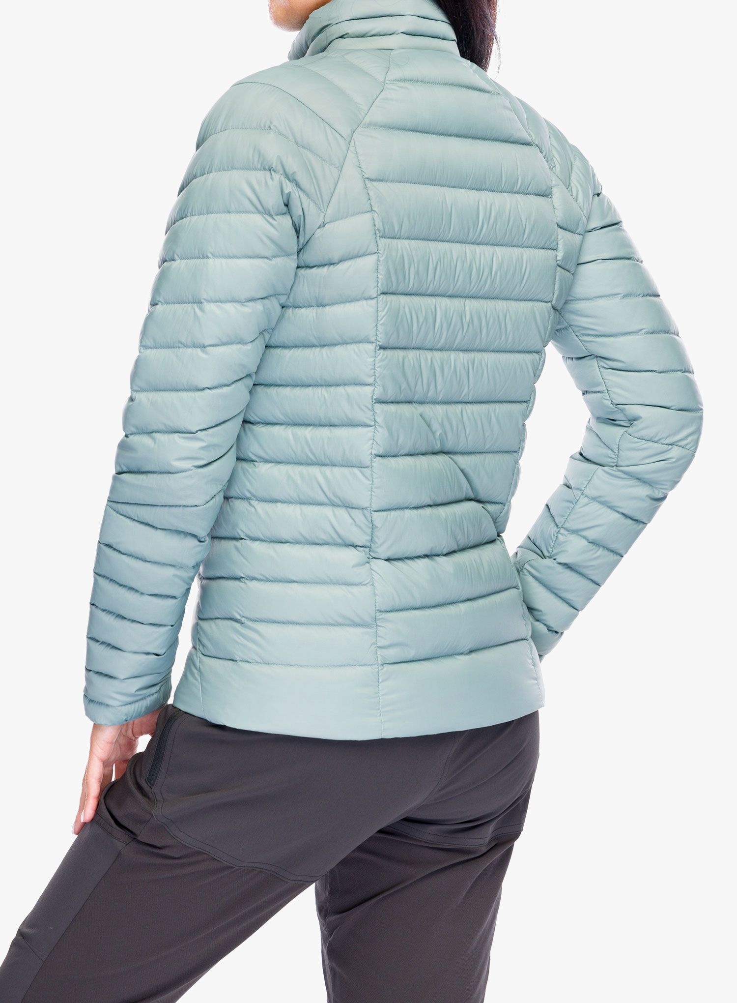 Ženska perjana jakna Patagonia Down Sweater - thermal blue
