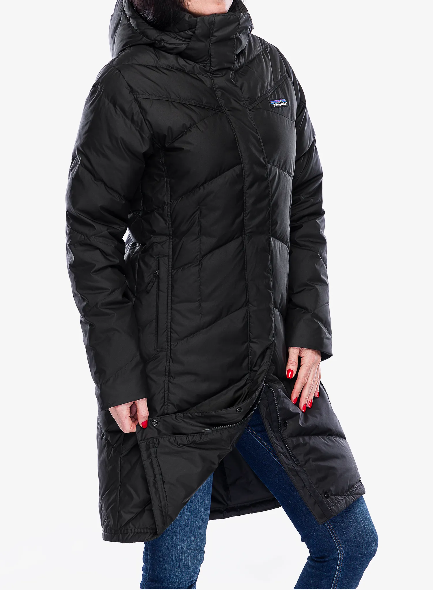 Ženski perjani kaput Patagonia Down With It Parka - black