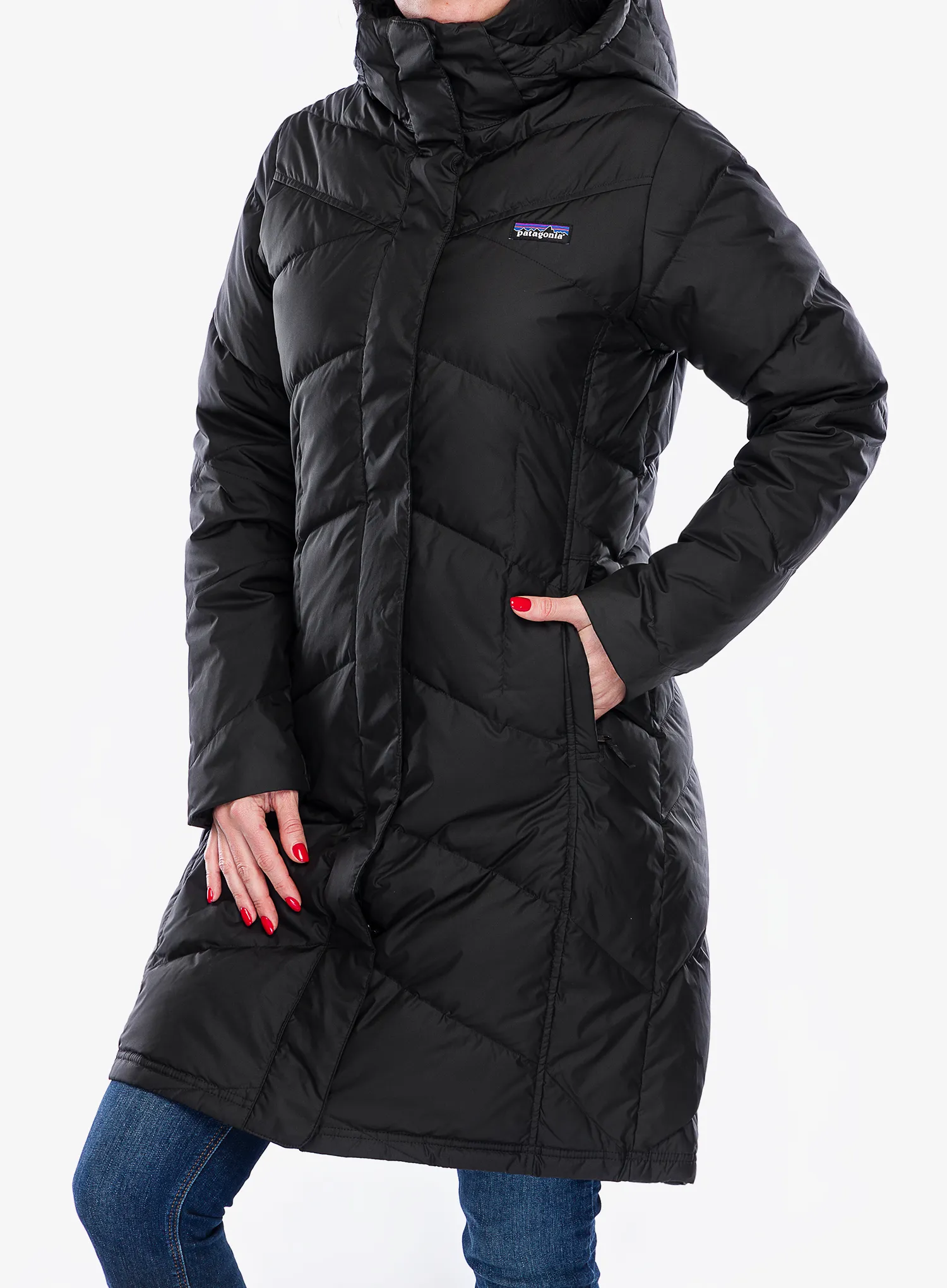 Ženski perjani kaput Patagonia Down With It Parka - black