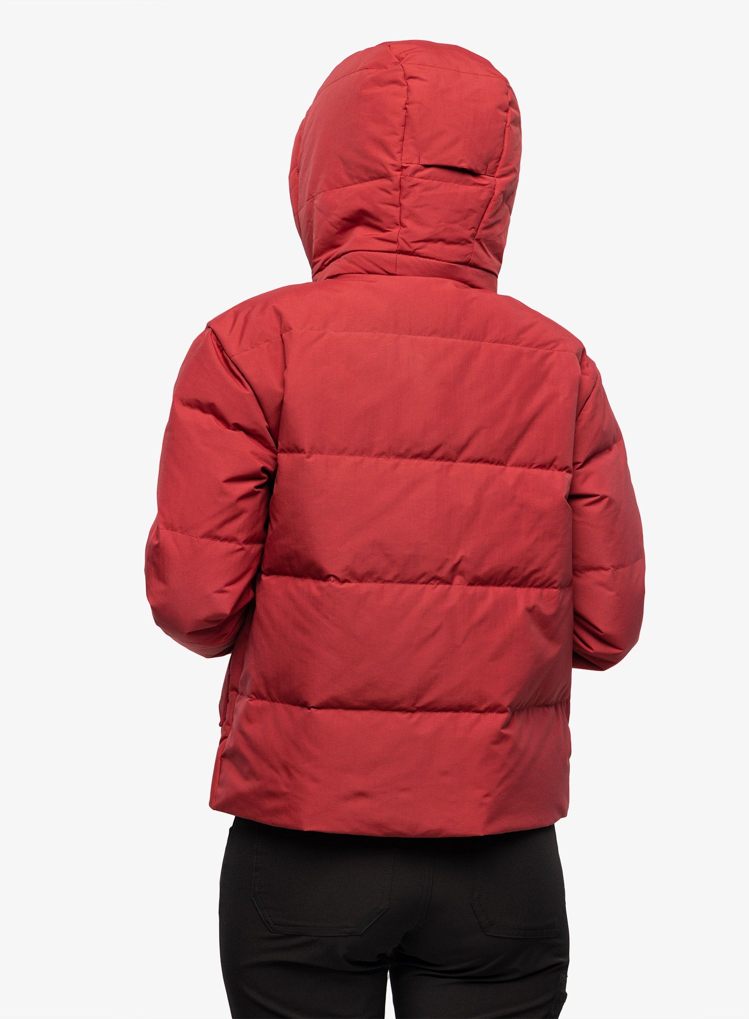 Ženska perjana jakna Patagonia Downdrift Jacket - wax red