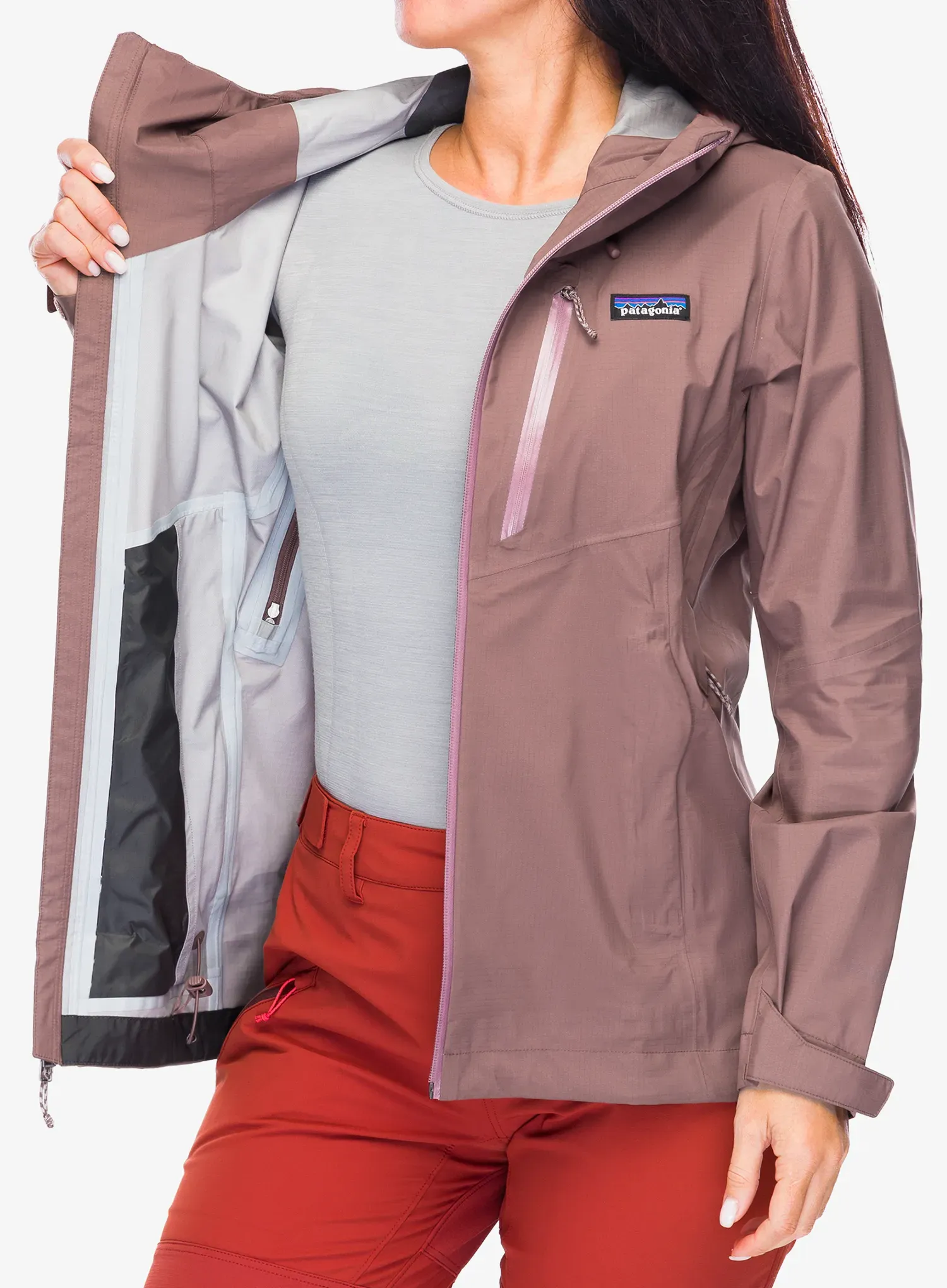Ženska jakna s membranom Patagonia Granite Crest Jacket - dulse mauve