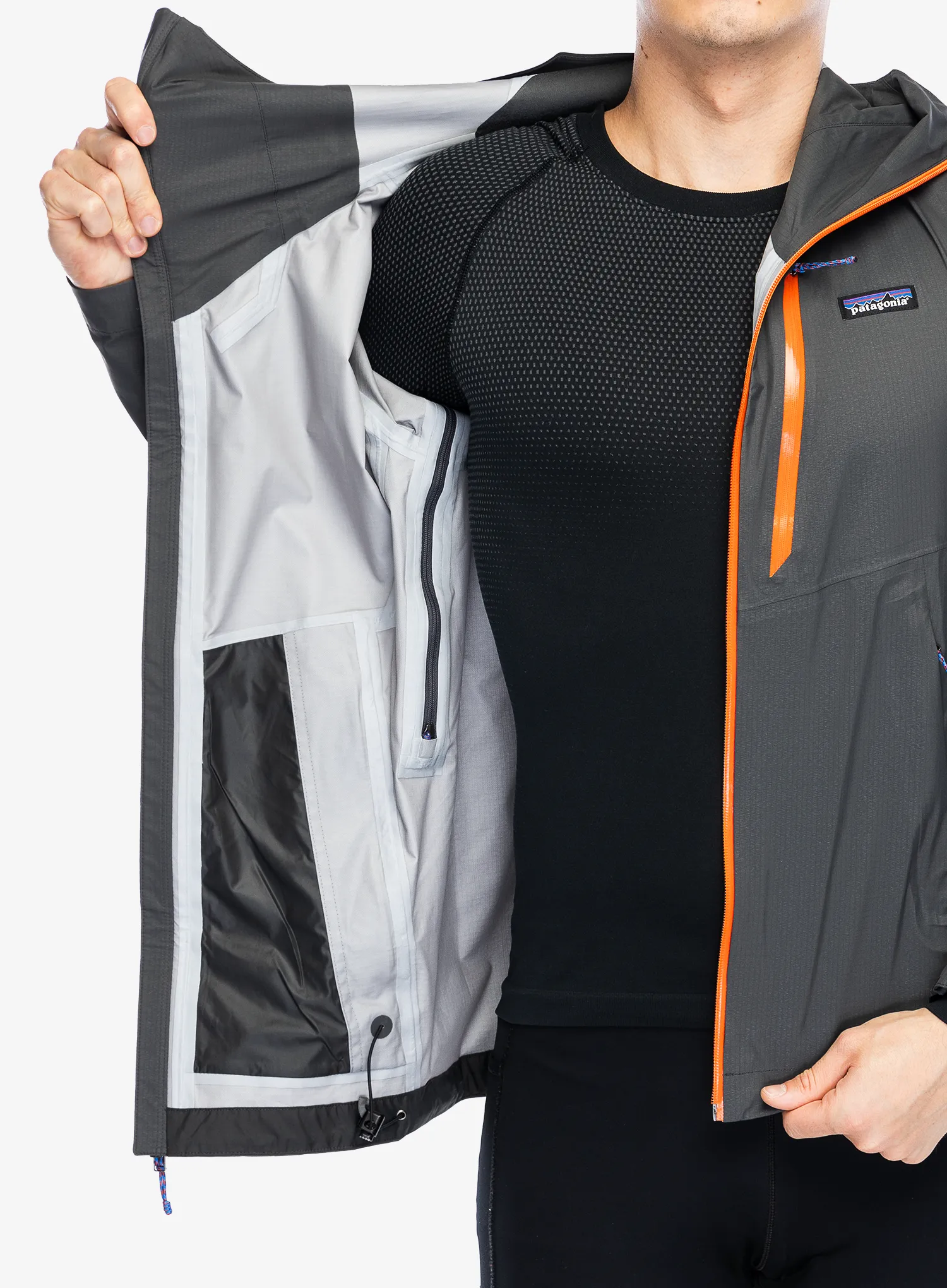 Kišna jakna Patagonia Granite Crest Jacket - forge grey