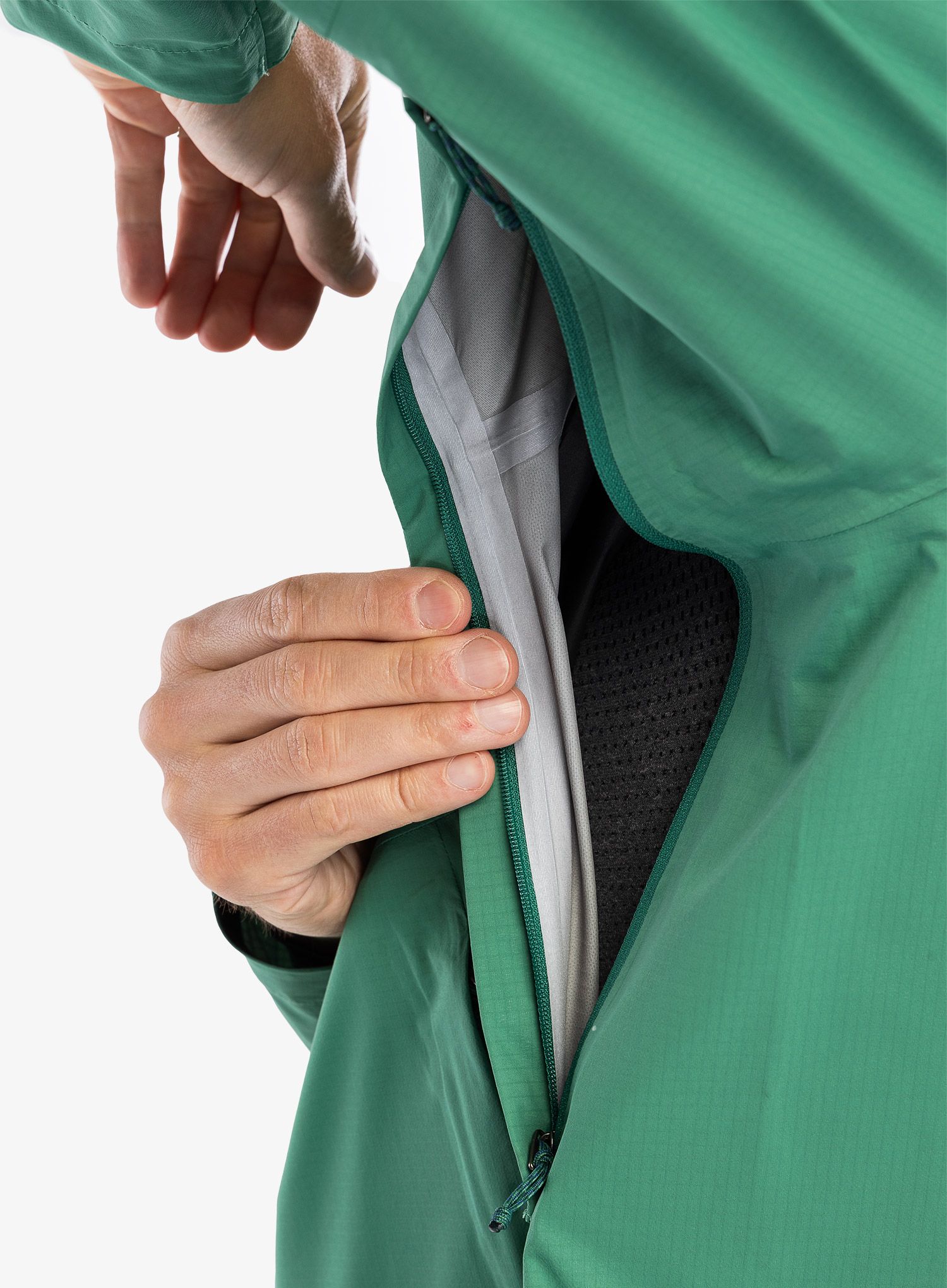 Kišna jakna Patagonia Granite Crest Jacket - gather green