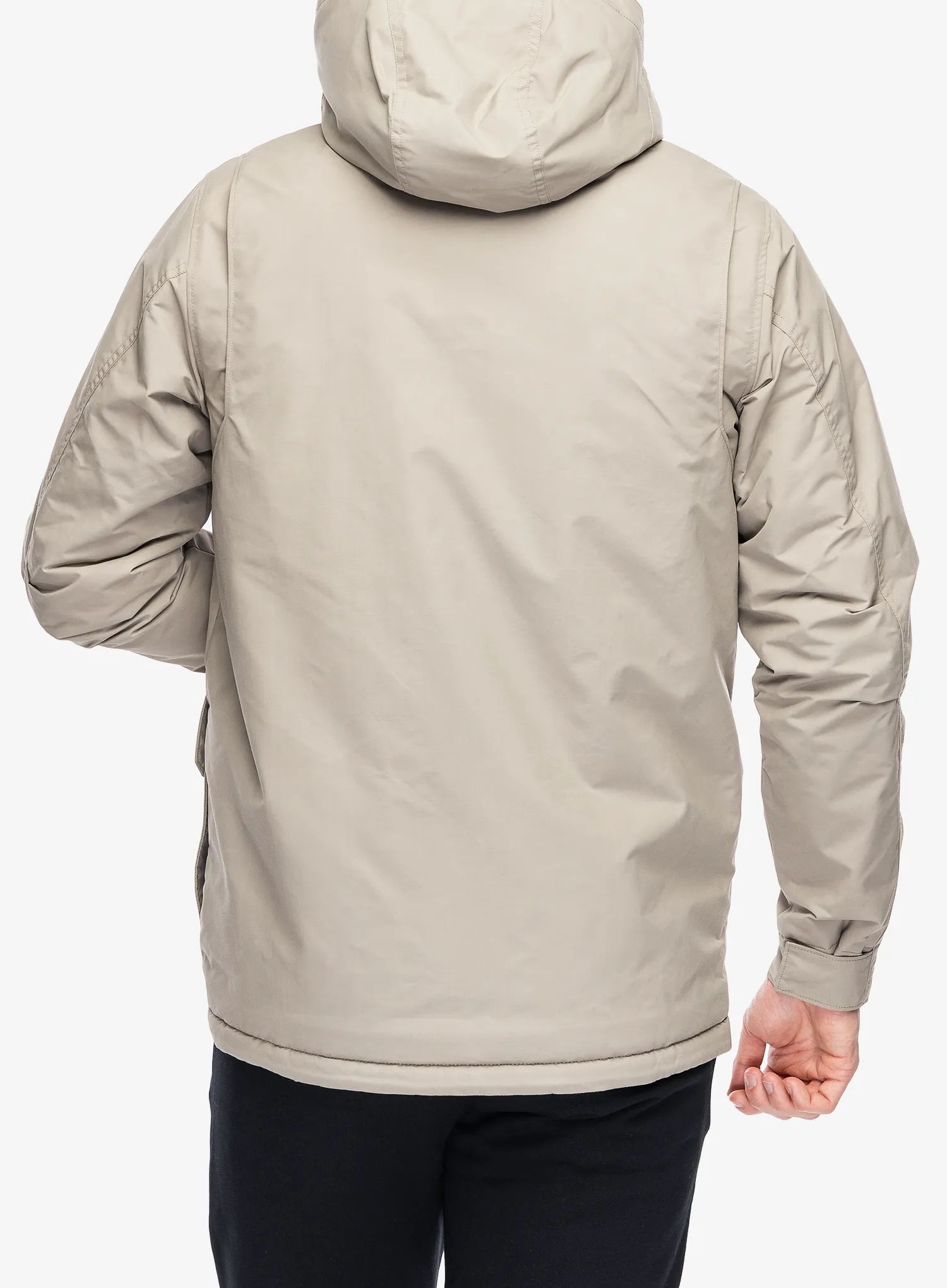 Jakna s postavom Patagonia Isthmus Parka - seabird grey
