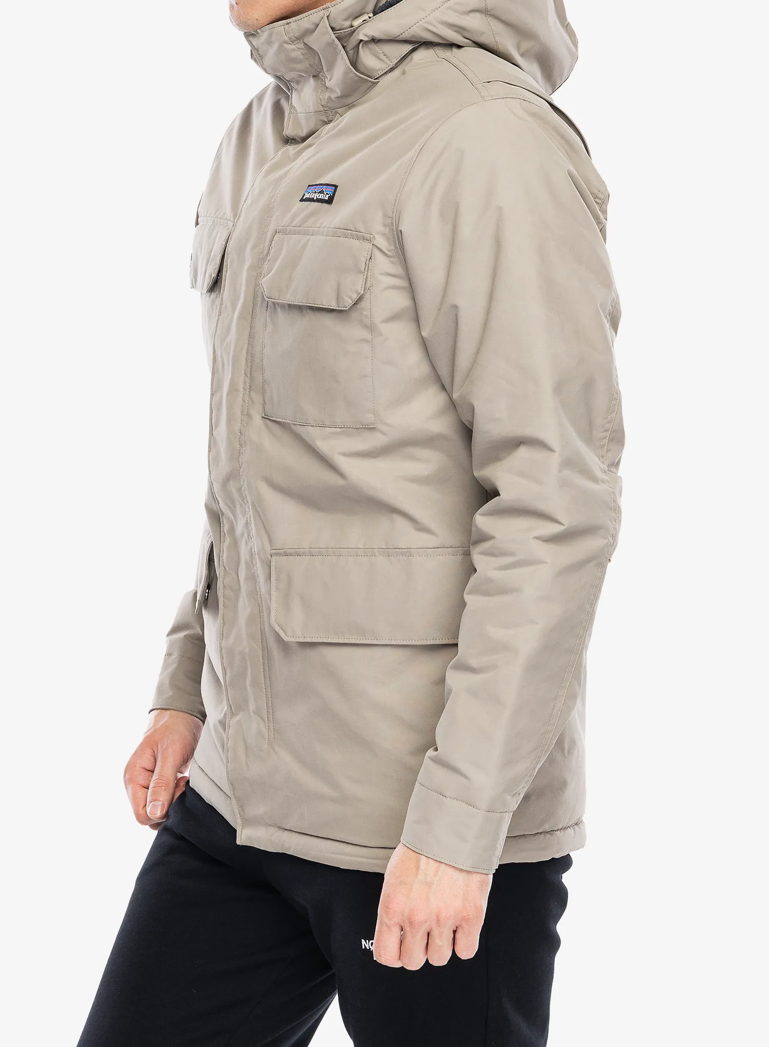 Jakna s postavom Patagonia Isthmus Parka - seabird grey