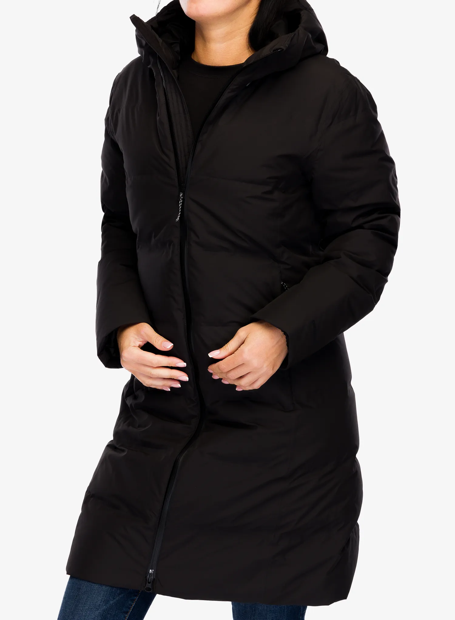 Ženski perjani kaput Patagonia Jackson Glacier Parka - black