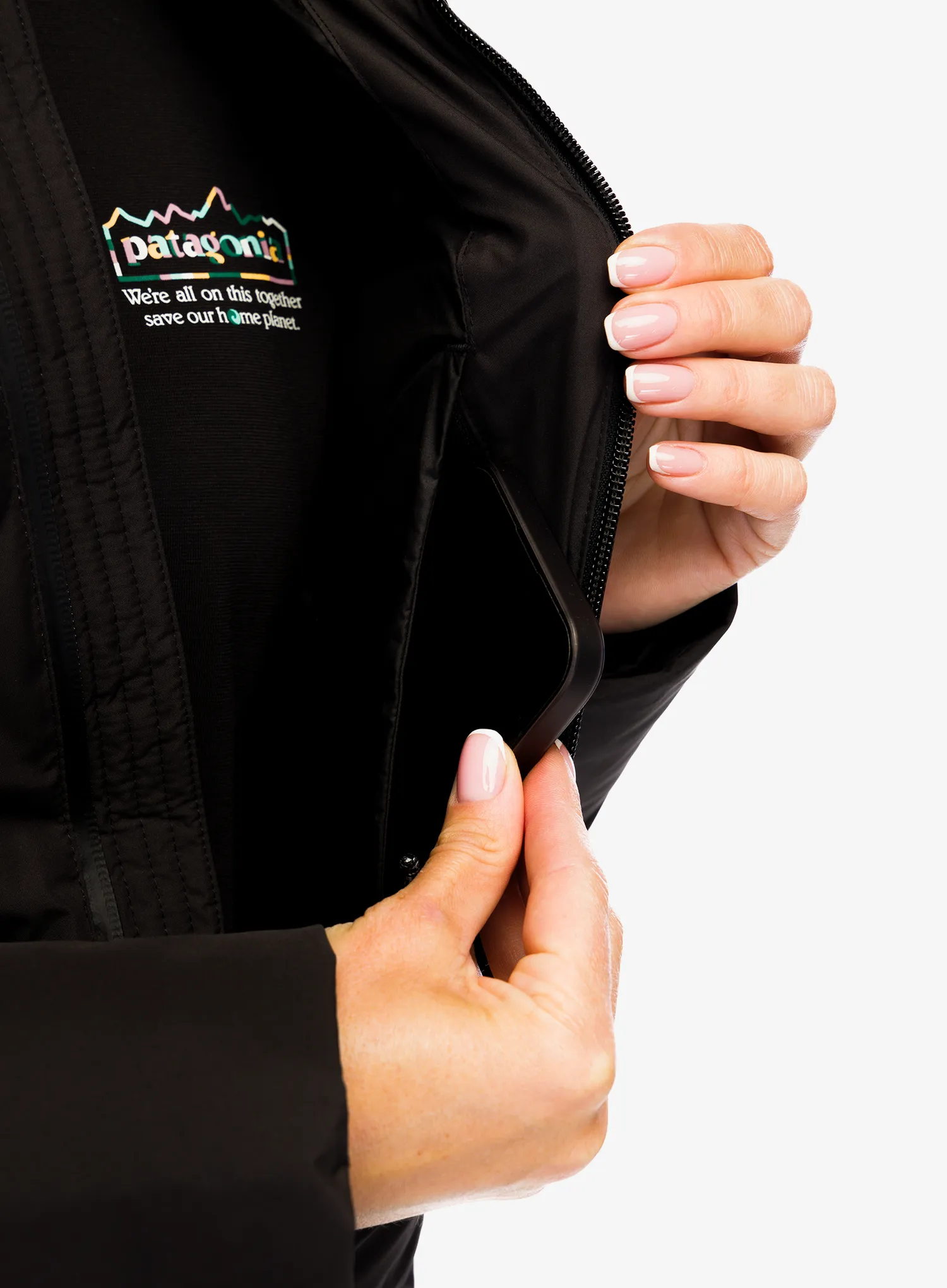 Ženski perjani kaput Patagonia Jackson Glacier Parka - black