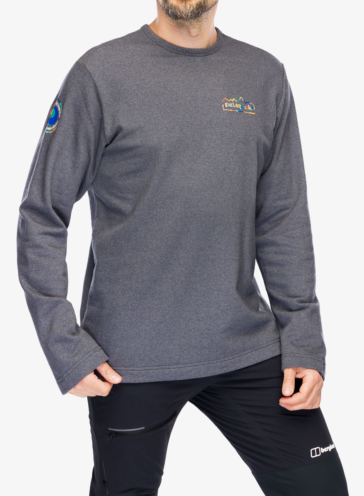 Dukserica Patagonia LW Unity Fitz Wildrise Crew - ink black