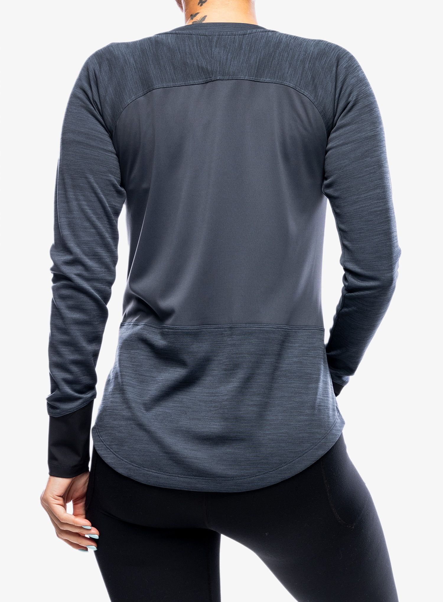 Ženska biciklistička dukserica Patagonia L/S Dirt Craft Jersey - smolder blue