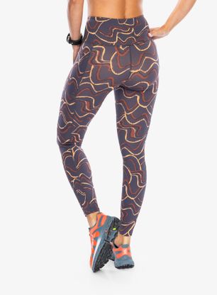 Ženske tajice Patagonia Maipo 7/8 Stash Tights - currents smolder blue
