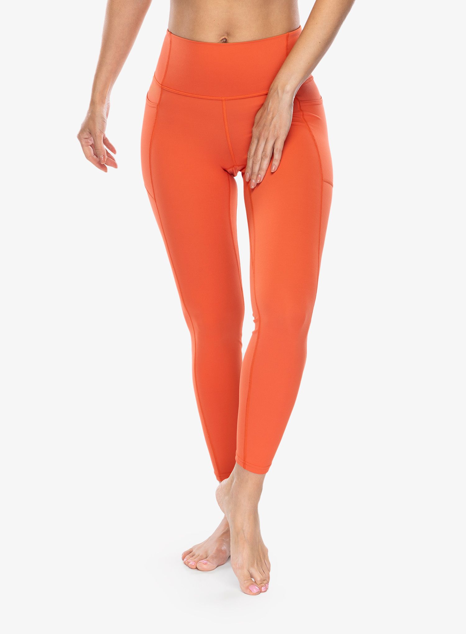 Ženske tajice Patagonia Maipo 7/8 Stash Tights - pimento red